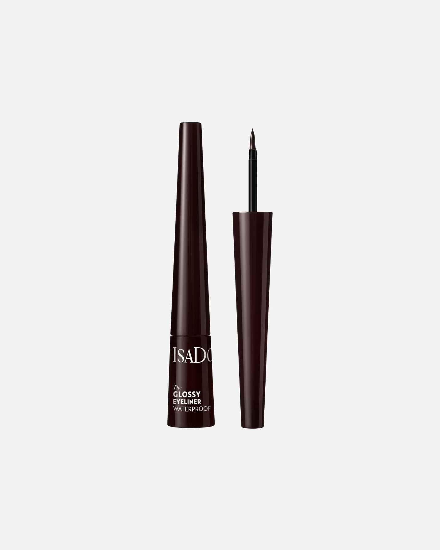 Delineador de ojos para Unisex Isadora Glossy Eyeliner 42 - DARK BROWN