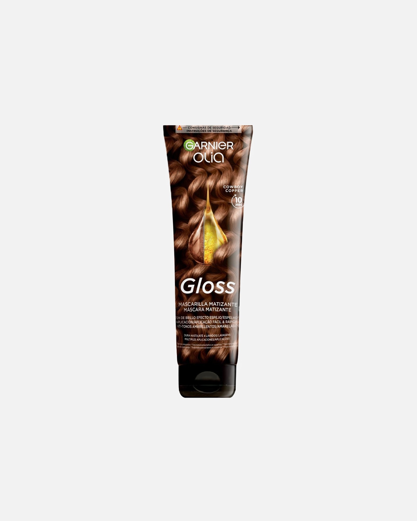 Tinte capilar para Unisex Garnier Olia Gloss Brillo Intenso Cowboy Copper 150 ml