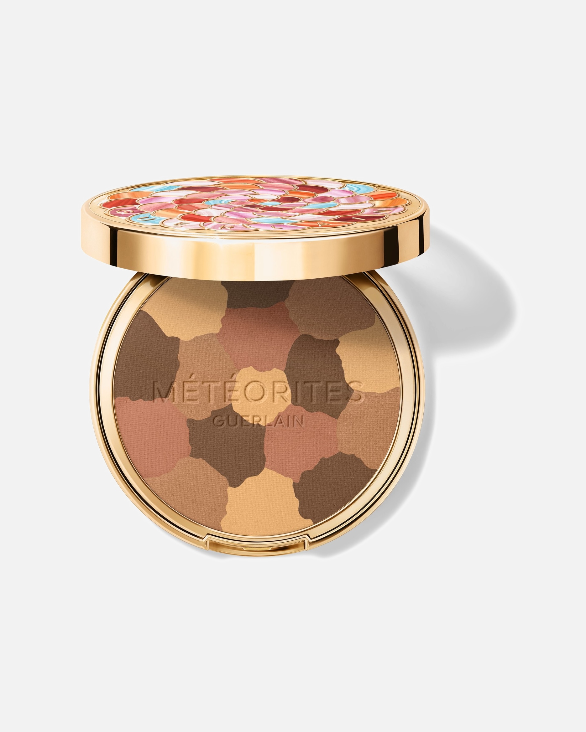 Polvos para Mujer Guerlain Météorites Compactos Matificantes y Fijadores 04 - AMBER