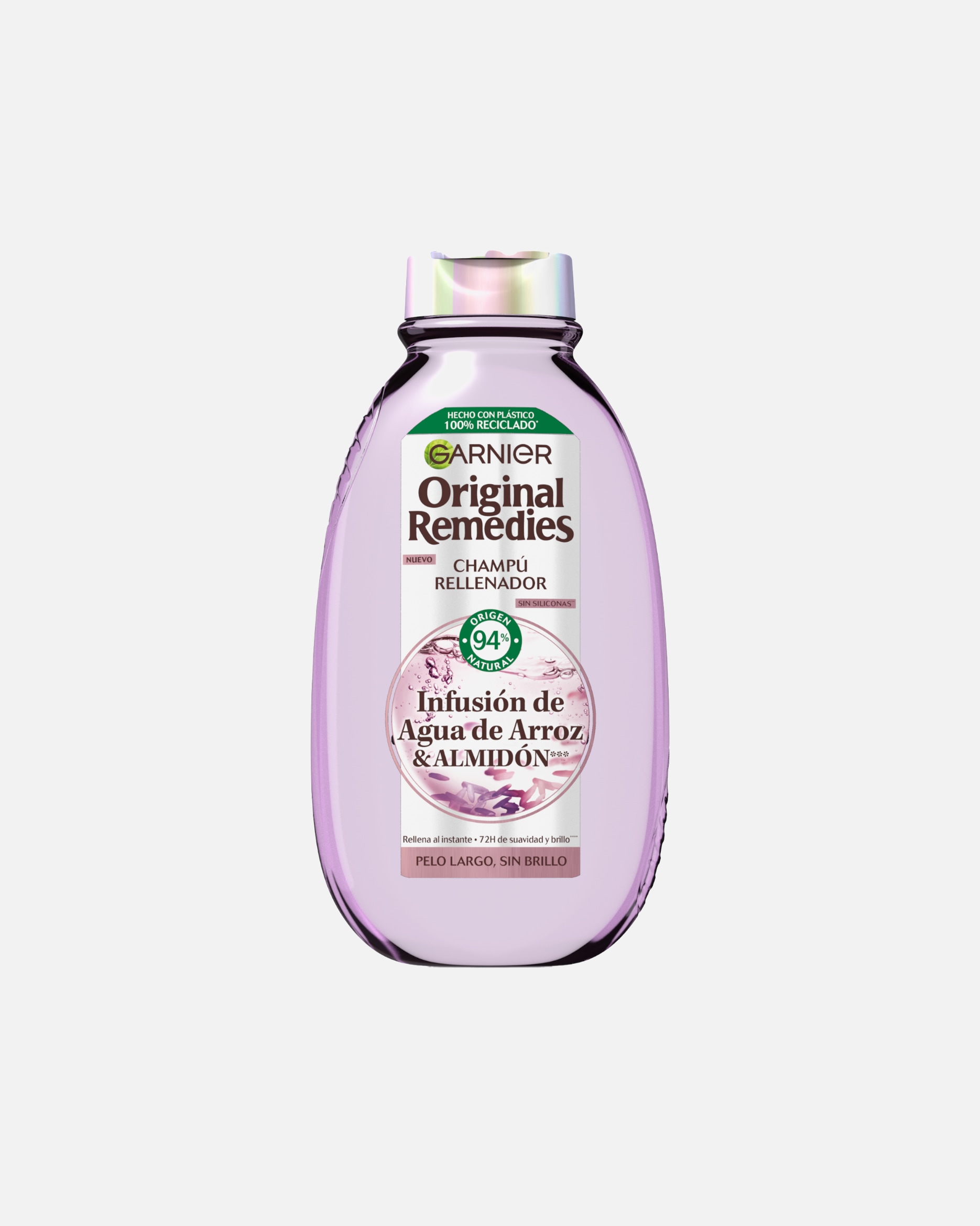 Champú capilar para Unisex Garnier Original Remedies RELLENADOR CON INFUSIÓN DE AGUA DE ARROZ 300 ml