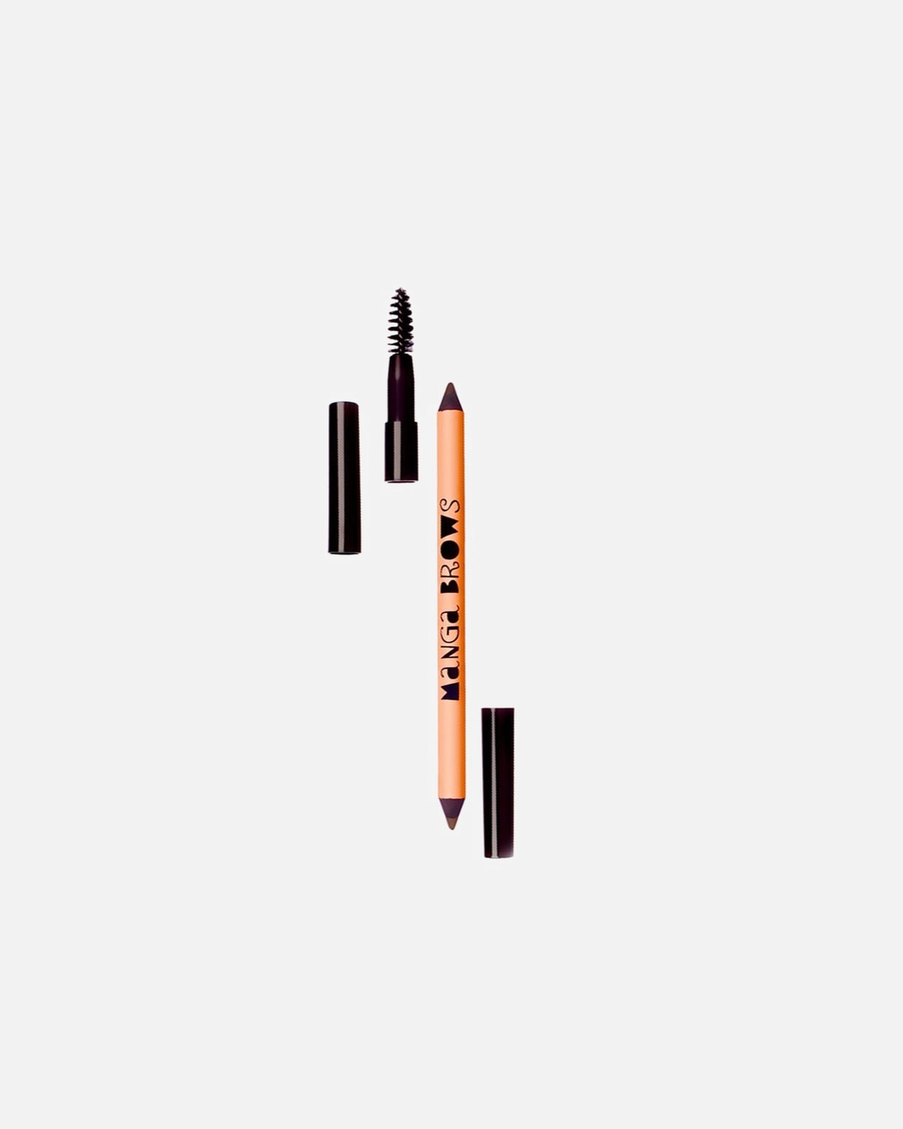 Lápiz de cejas para Mujer Neve Cosmetics 3 En 1 Rich Brown & Black Brown