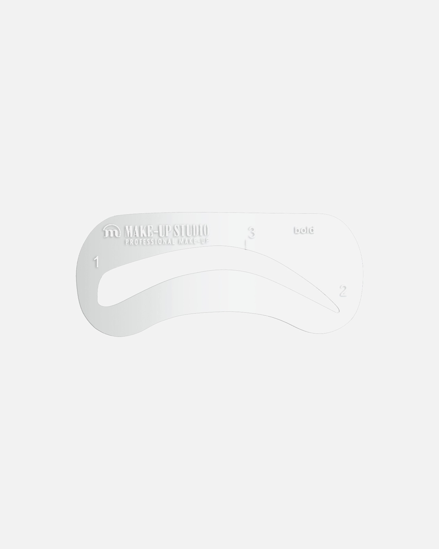 Plantilla para cejas para Unisex Make-up Studio Brow Stencil 1 UN