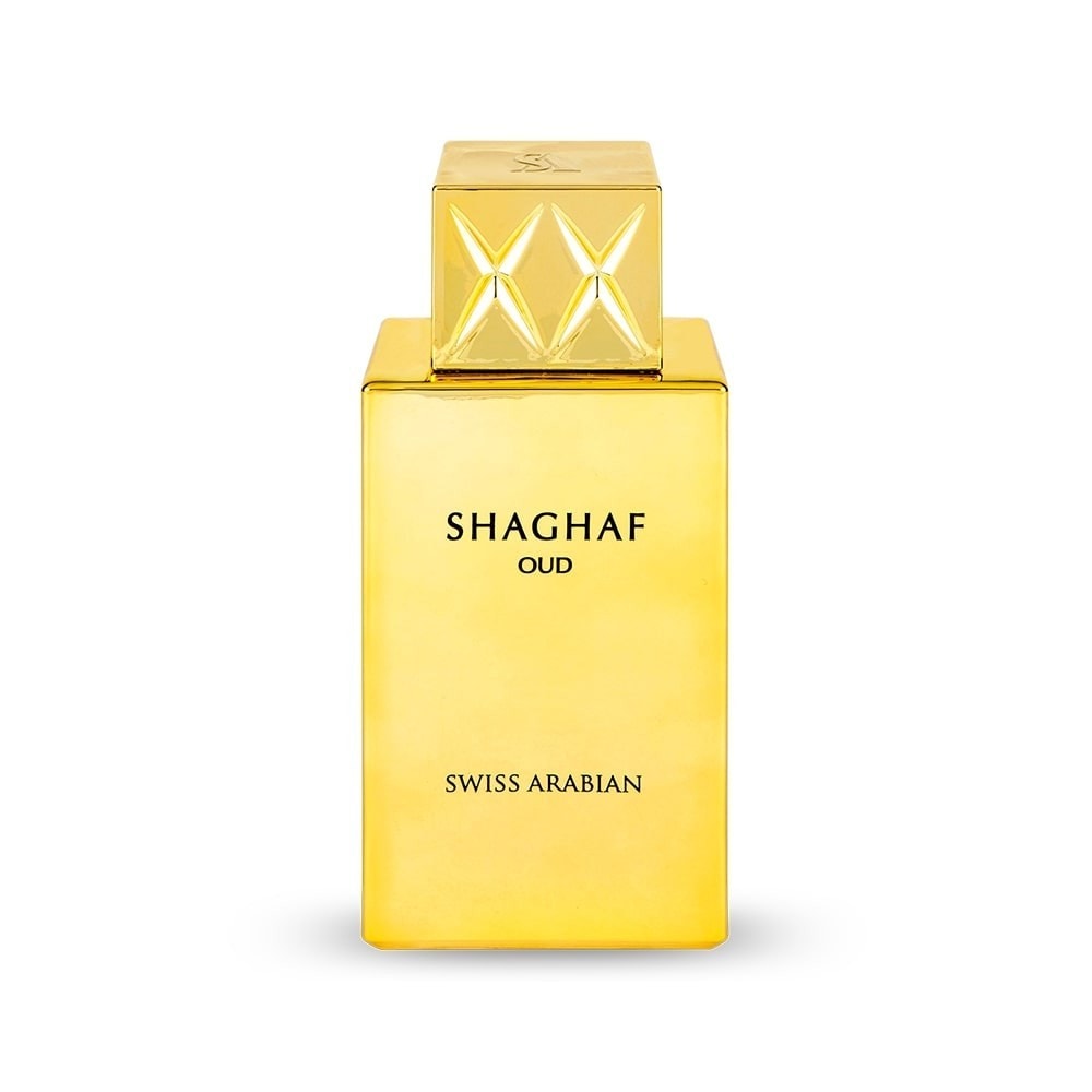 SWISS ARABIAN Shaghaf Oud Eau de Parfum — textura e acabamento