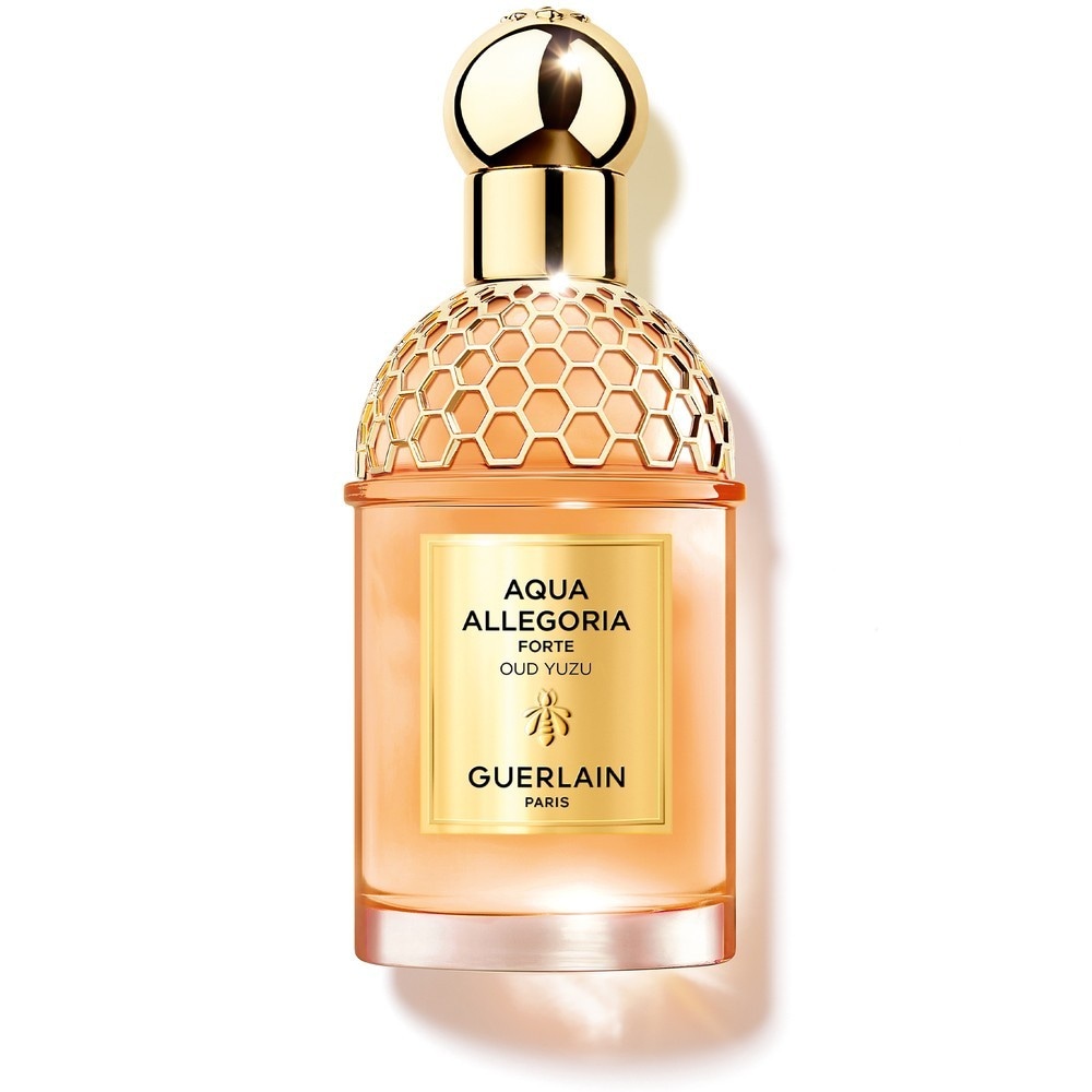 Guerlain Aqua Allegoria Forte Oud Yuzu Perfume — textura e acabamento