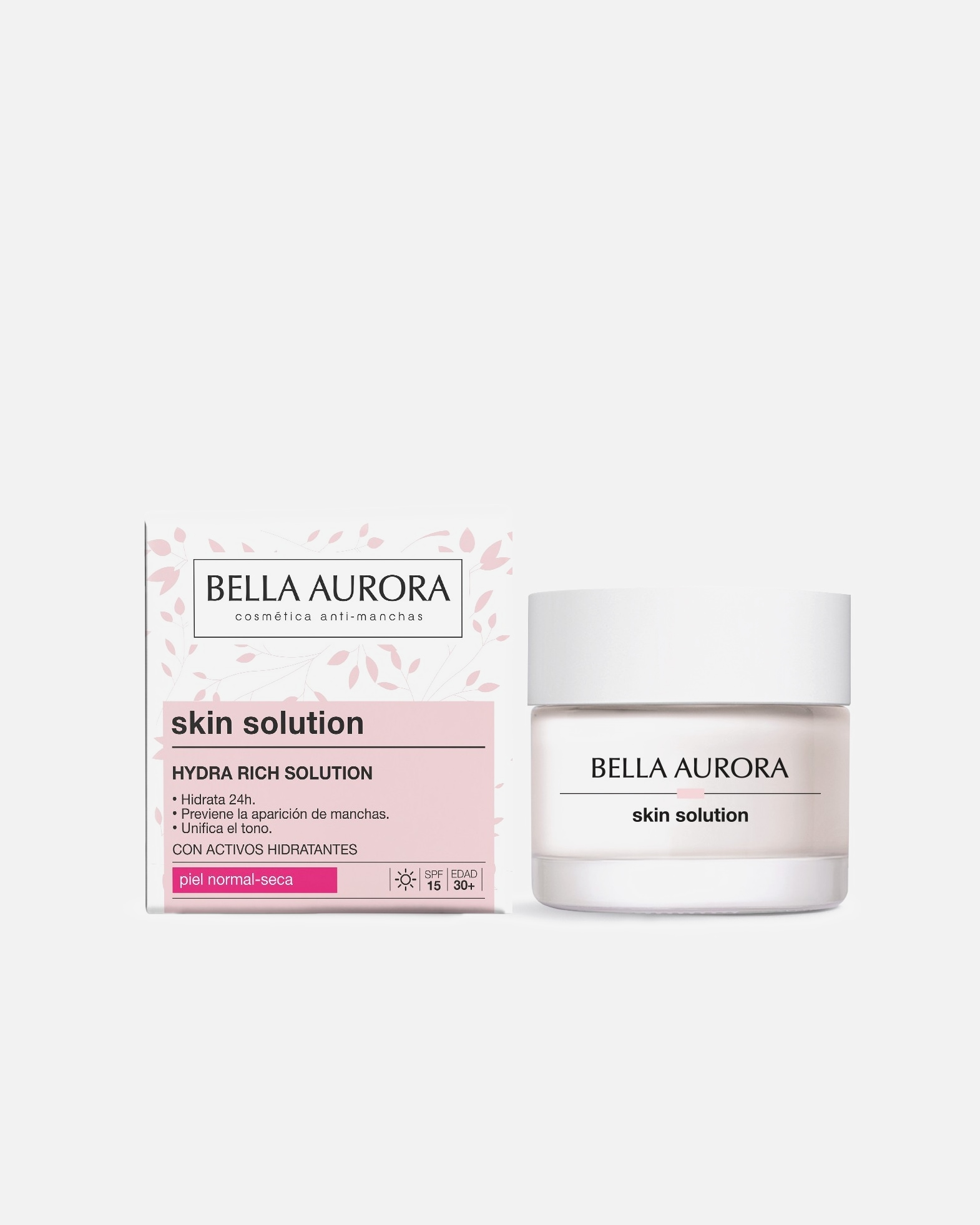 Antimanchas para Mujer Bella Aurora Hydra Rich Solution 50 ml