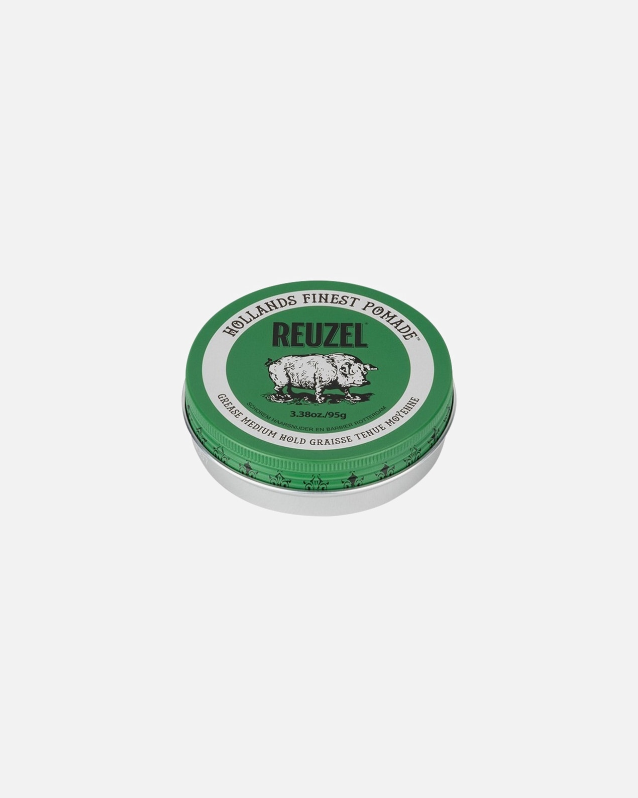 Cera capilar para Unisex Reuzel Green Pomade Grease 95 g