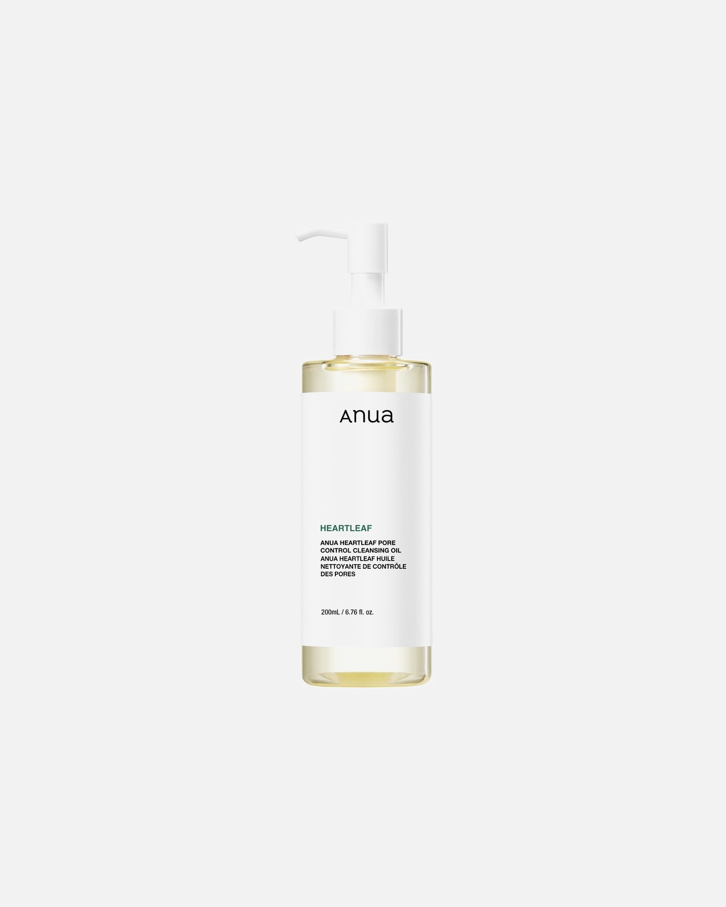 Aceite de limpieza facial para Unisex Anua Heartleaf Pore Control 200 ml