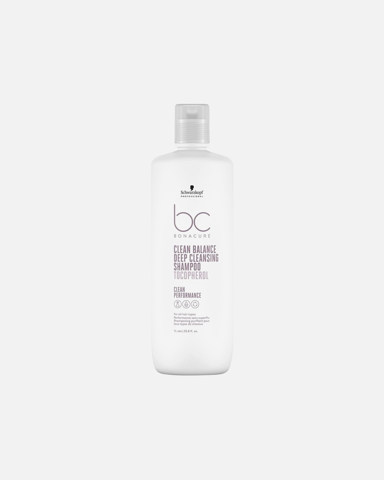 Champú capilar para Unisex Schwarzkopf Professional BC BONACURE Clean Balance Deep Cleansing 1000 ml