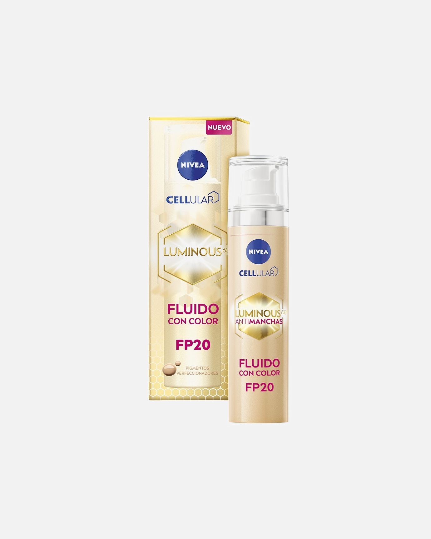 Antimanchas para Mujer NIVEA Luminous Color Antimanchas 40 ML