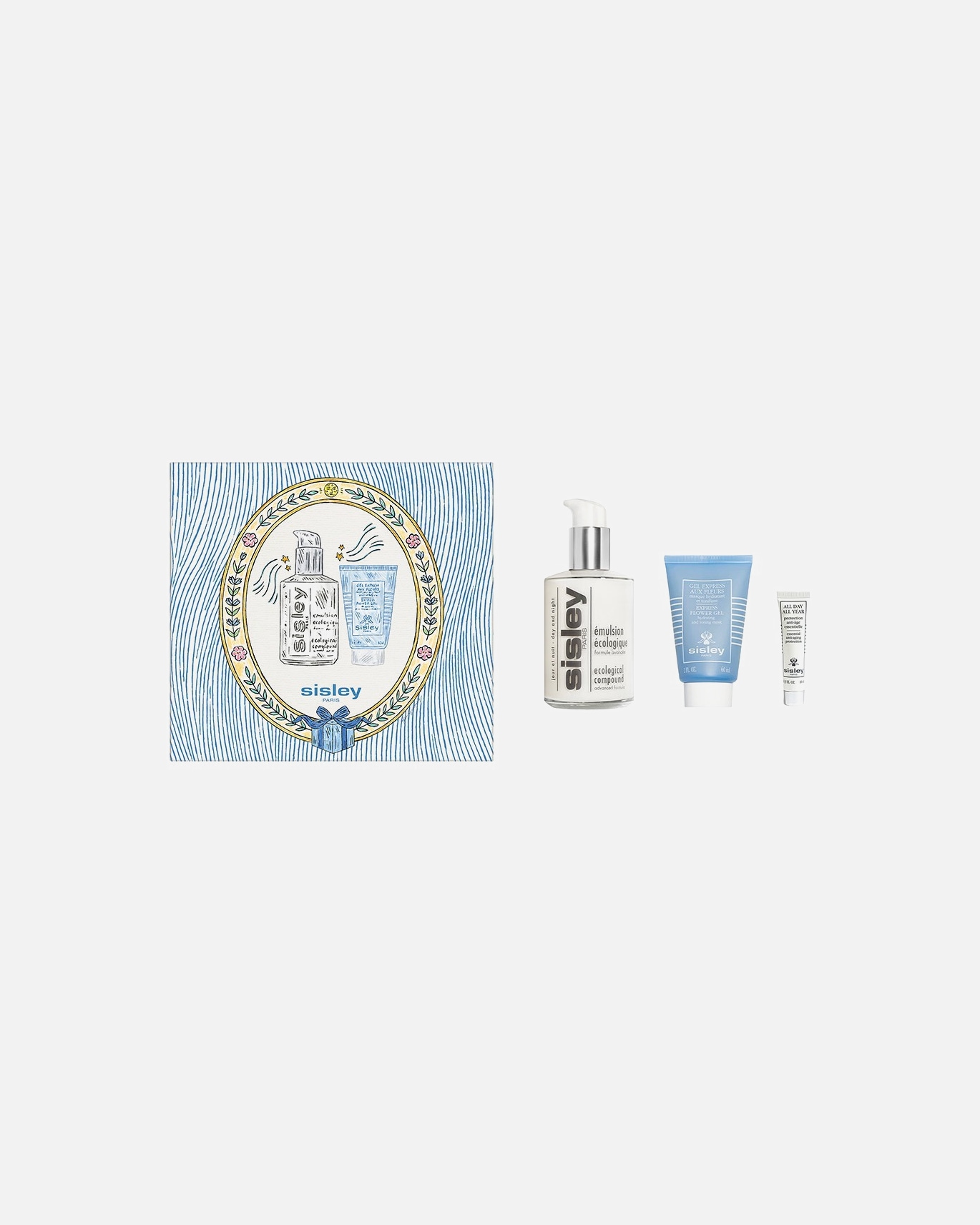 Set de tratamiento facial para Unisex Sisley Coffret Essentials 1 Un
