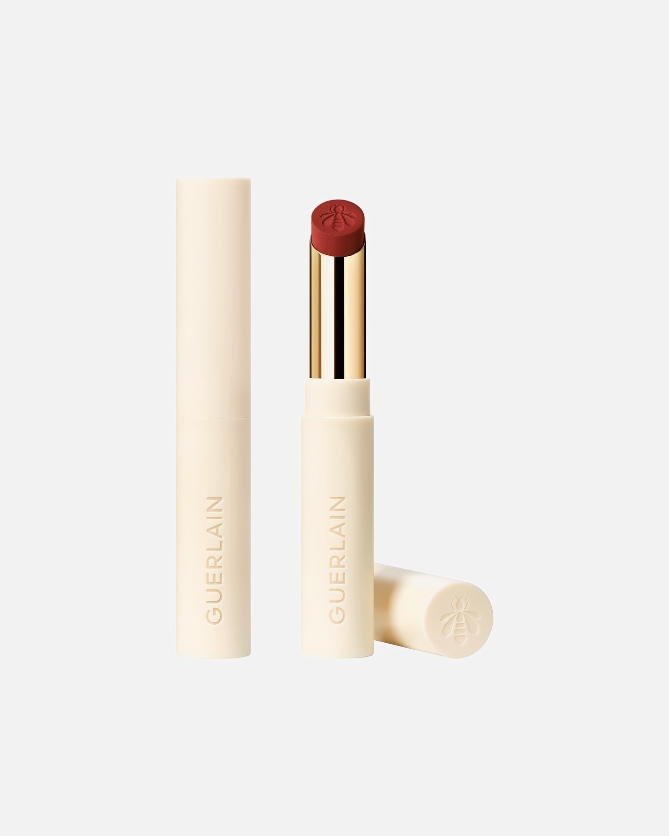 Barra de Labios para Unisex Guerlain KissKiss Intensa con Miel Recarga 559 - RED BOUQUET