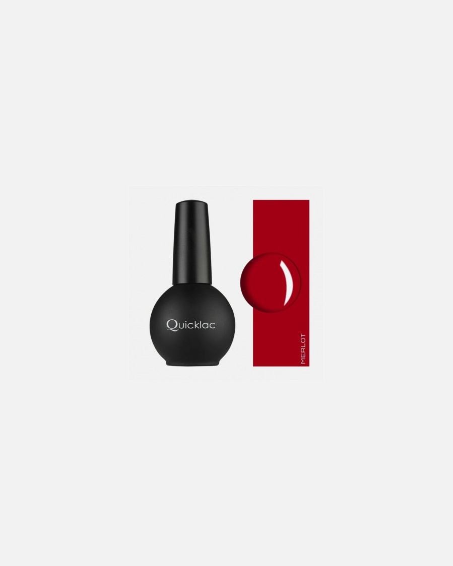 Laca de uñas para Mujer Mia Make Up Quicklac Semipermanente MERLOT