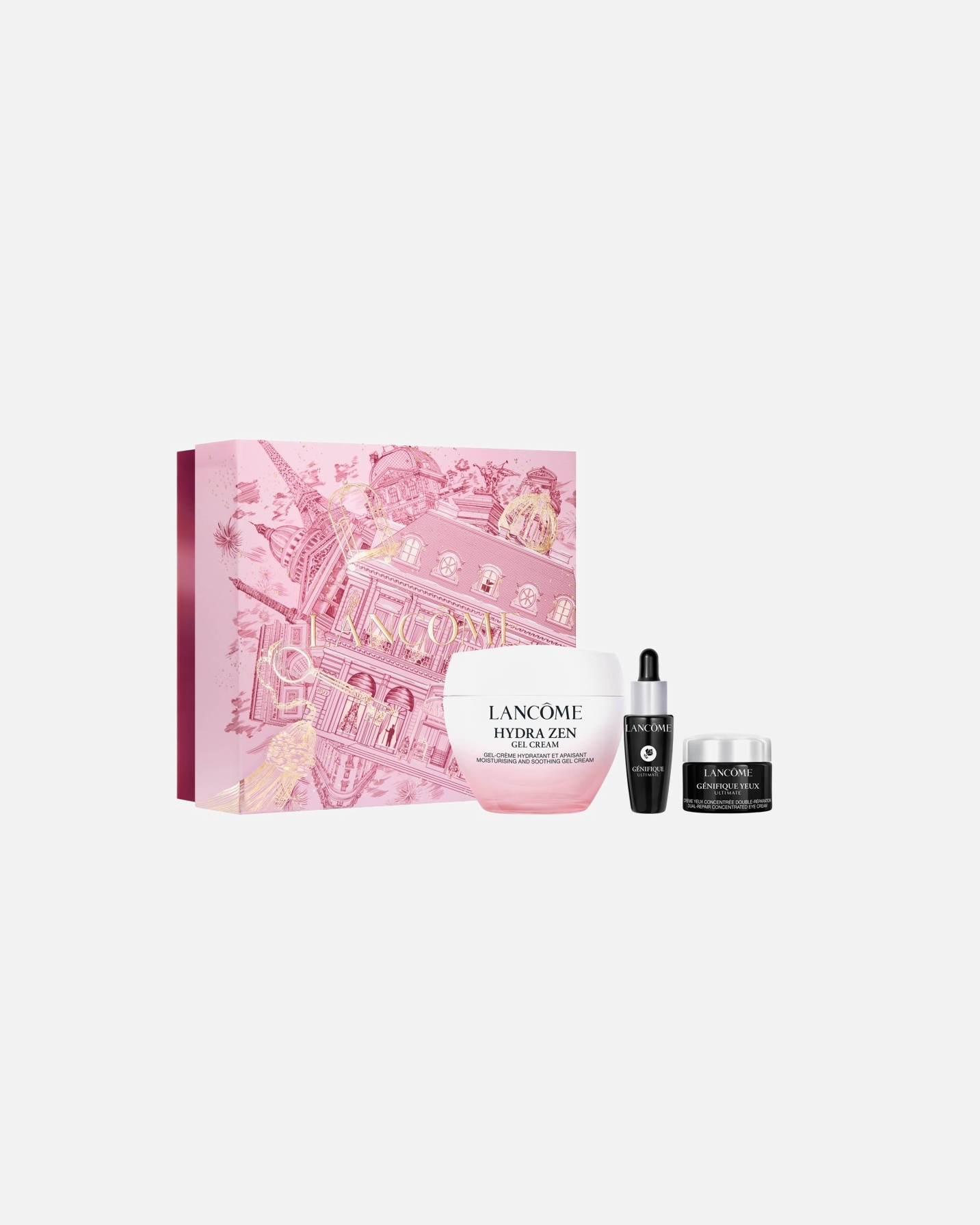 Set de tratamiento facial para Unisex Lancôme Hydra Zen Estuche de Regalo 1 Pieza