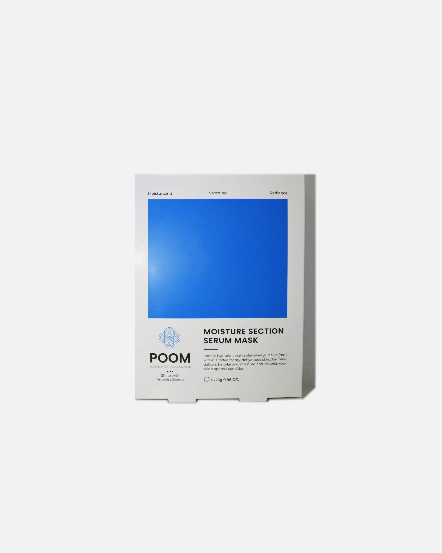 Mascarilla hidratante para Unisex POOM Moisture Section Serum 6x 25 g