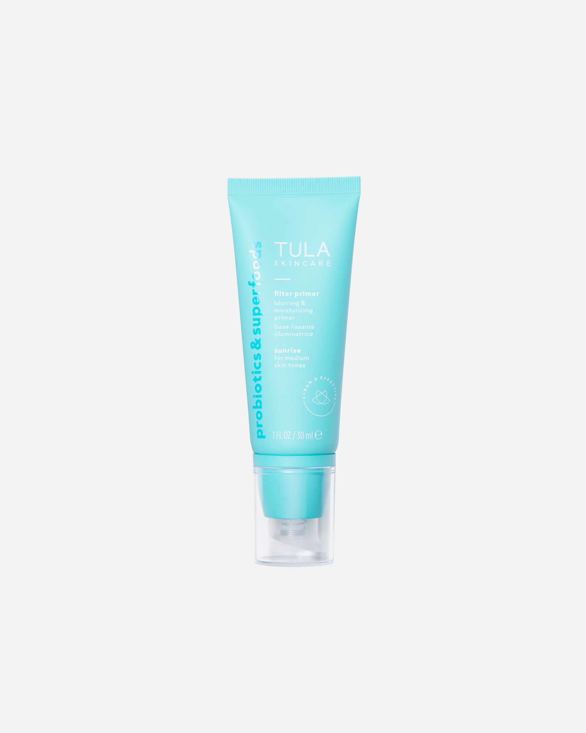 Primer para Unisex TULA Probiotics & Superfoods Filter Blurring & Moisturizing Sunrise (Medium)