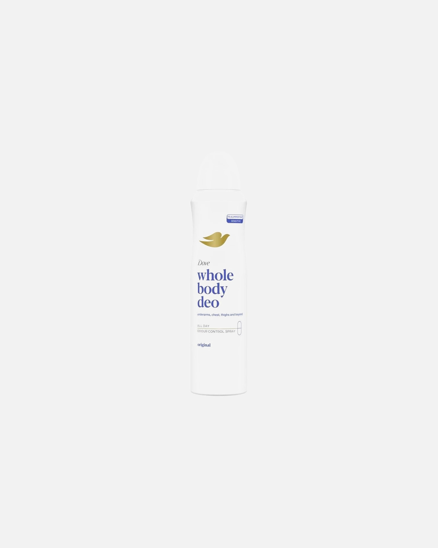 Desodorante para Unisex Dove Whole Body Original Spray 150 ml