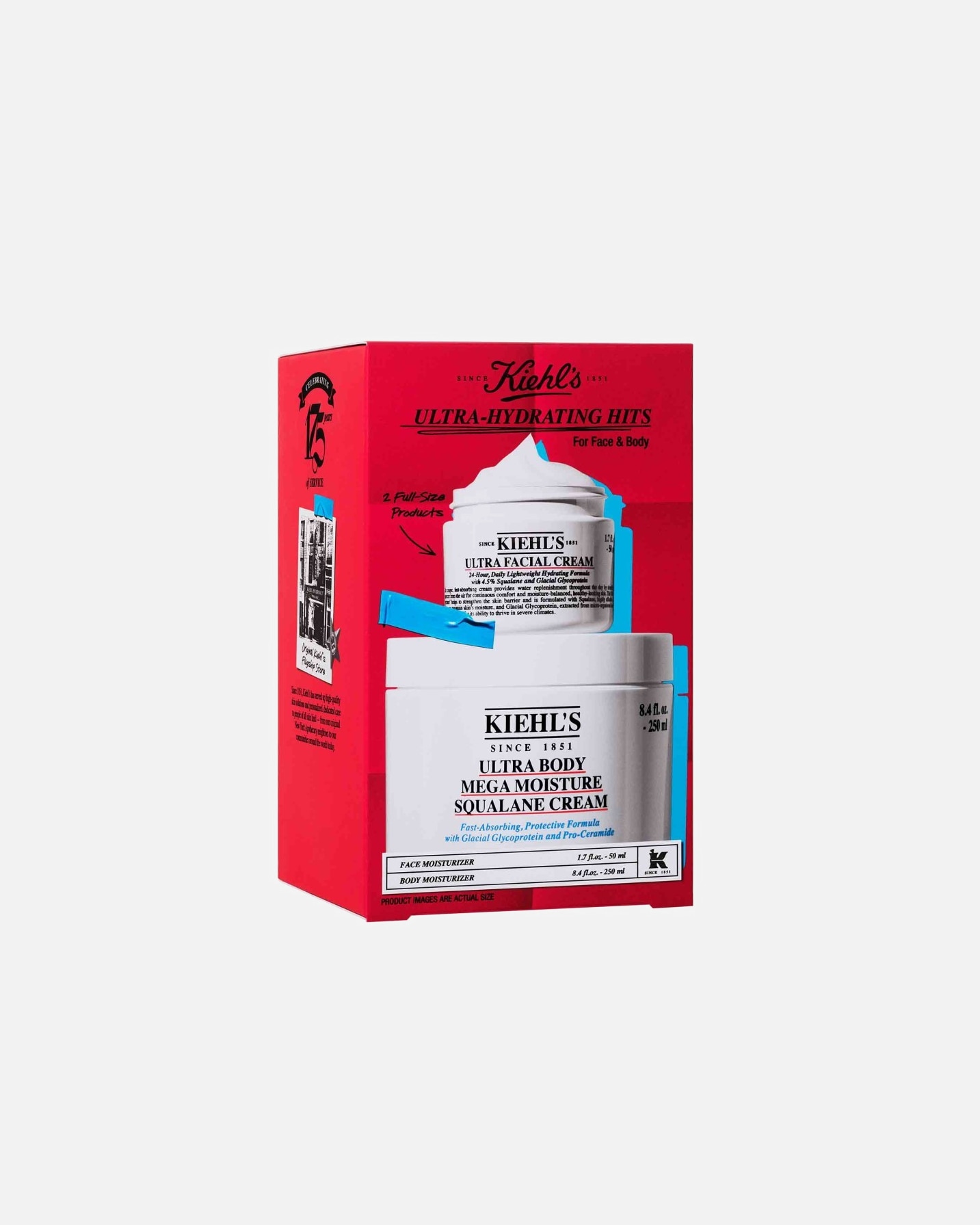 Set de tratamiento facial para Mujer Kiehl’s Ultra Facial Ultra-Hydrating Hits 1 Pieza