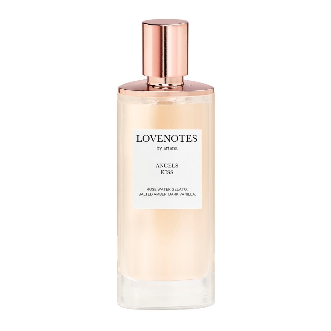 Ariana Grande LOVENOTES Angels Kiss Eau de Parfum — textura e acabamento