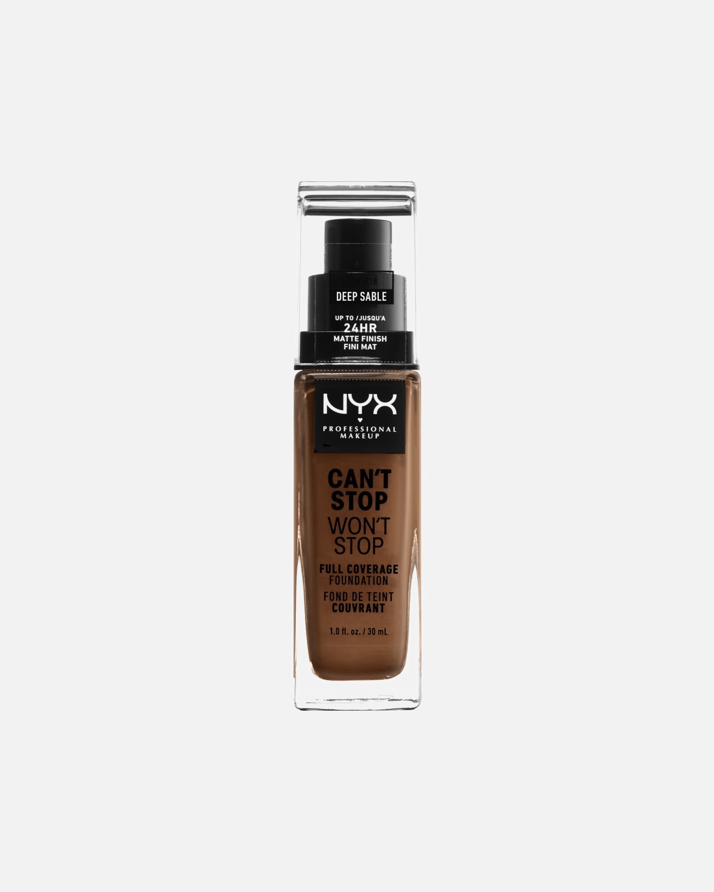 Base para Unisex NYX Professional Makeup Wedding Can't Stop Won't Stop 24-Hour 35 - DEEP SABLE