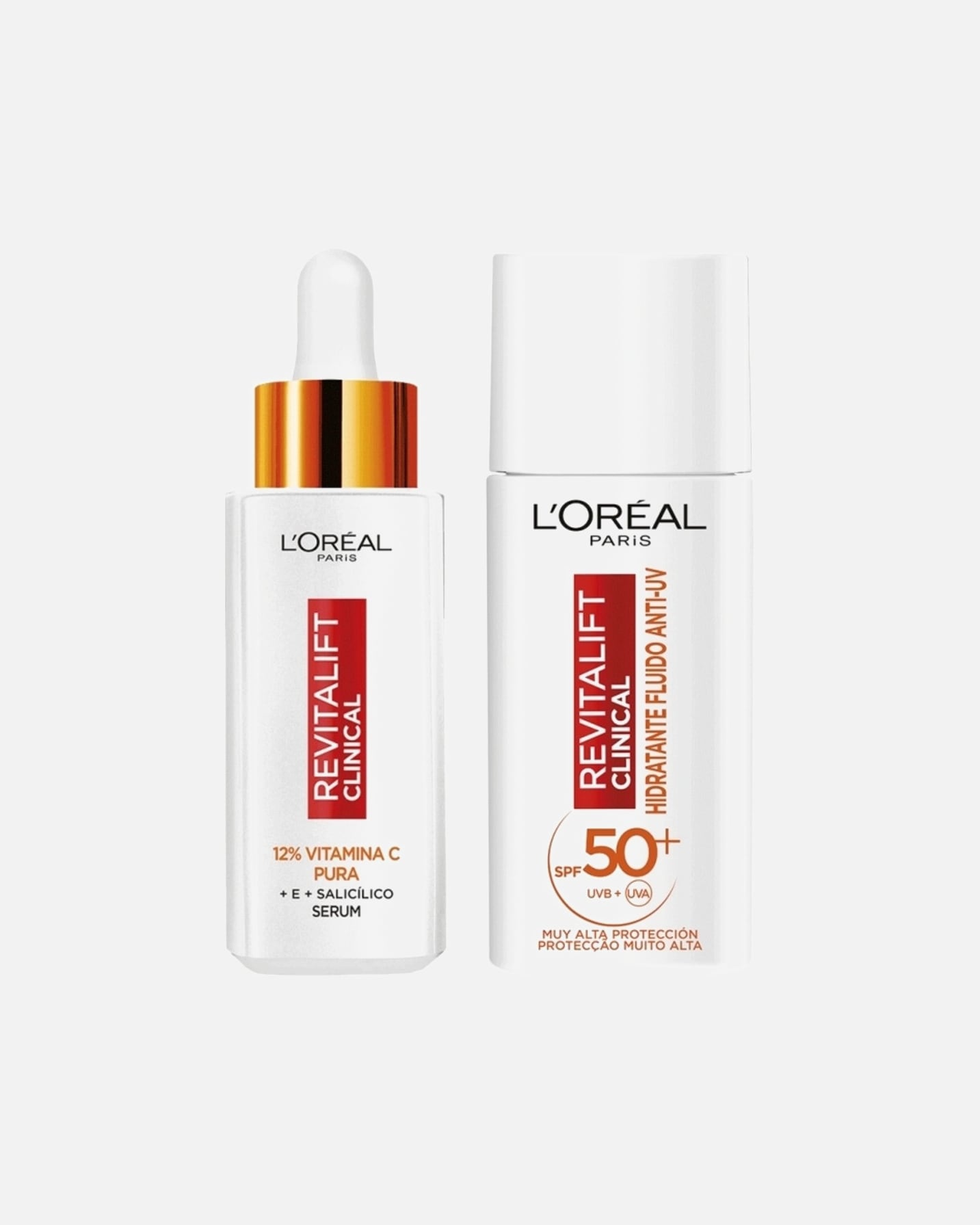 Set de tratamiento facial para Unisex L’Oréal Paris Set Clinical 1 Pieza