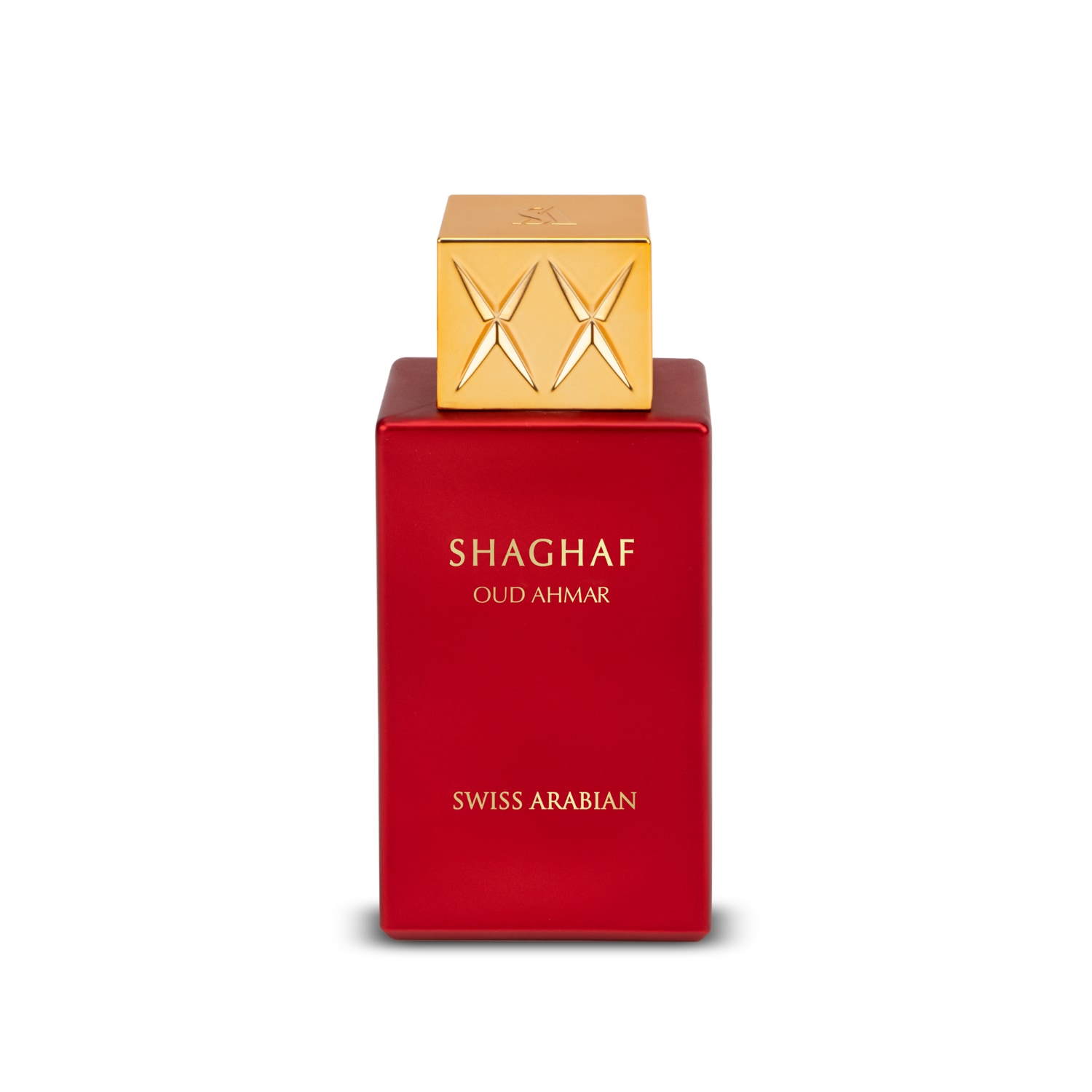 SWISS ARABIAN SHAGHAF OUD AHMAR Eau de Parfum — textura e acabamento