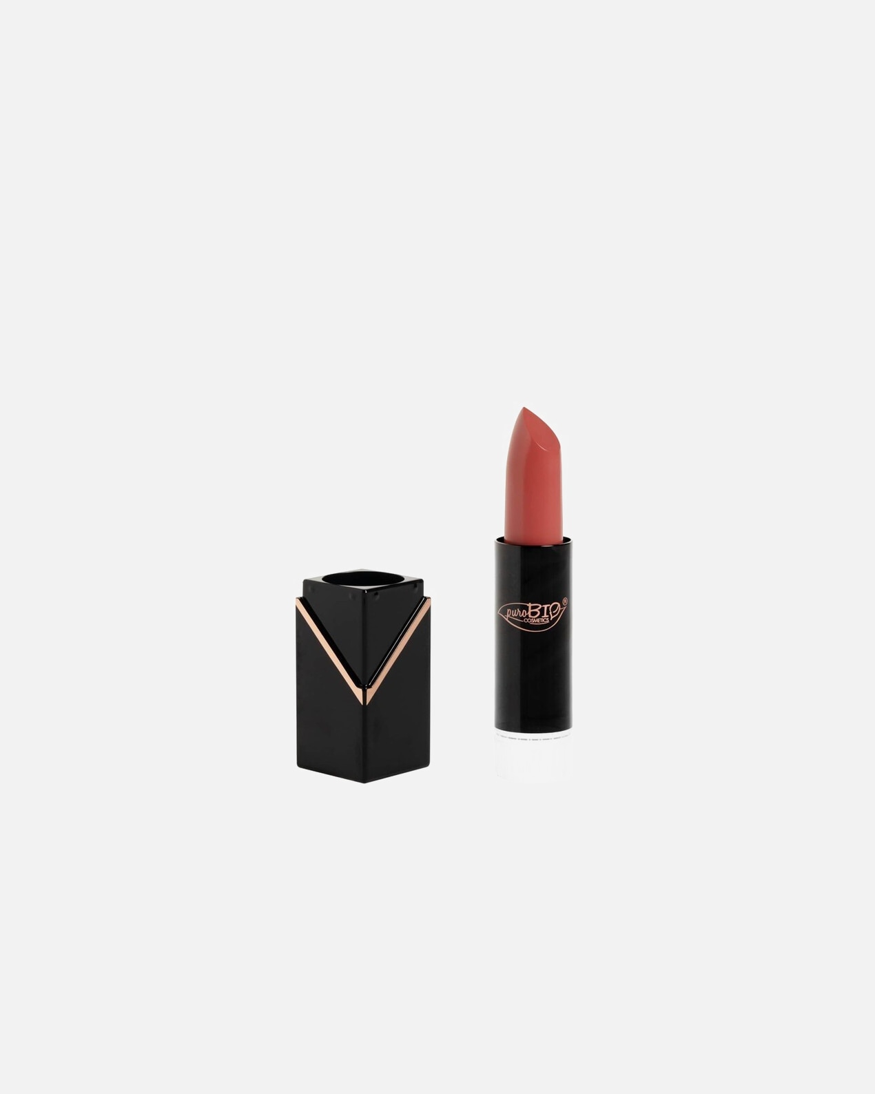 Barra de Labios para Mujer Purobio Recarga New Lipstick Cremy Matte 104 - PEACH PINK