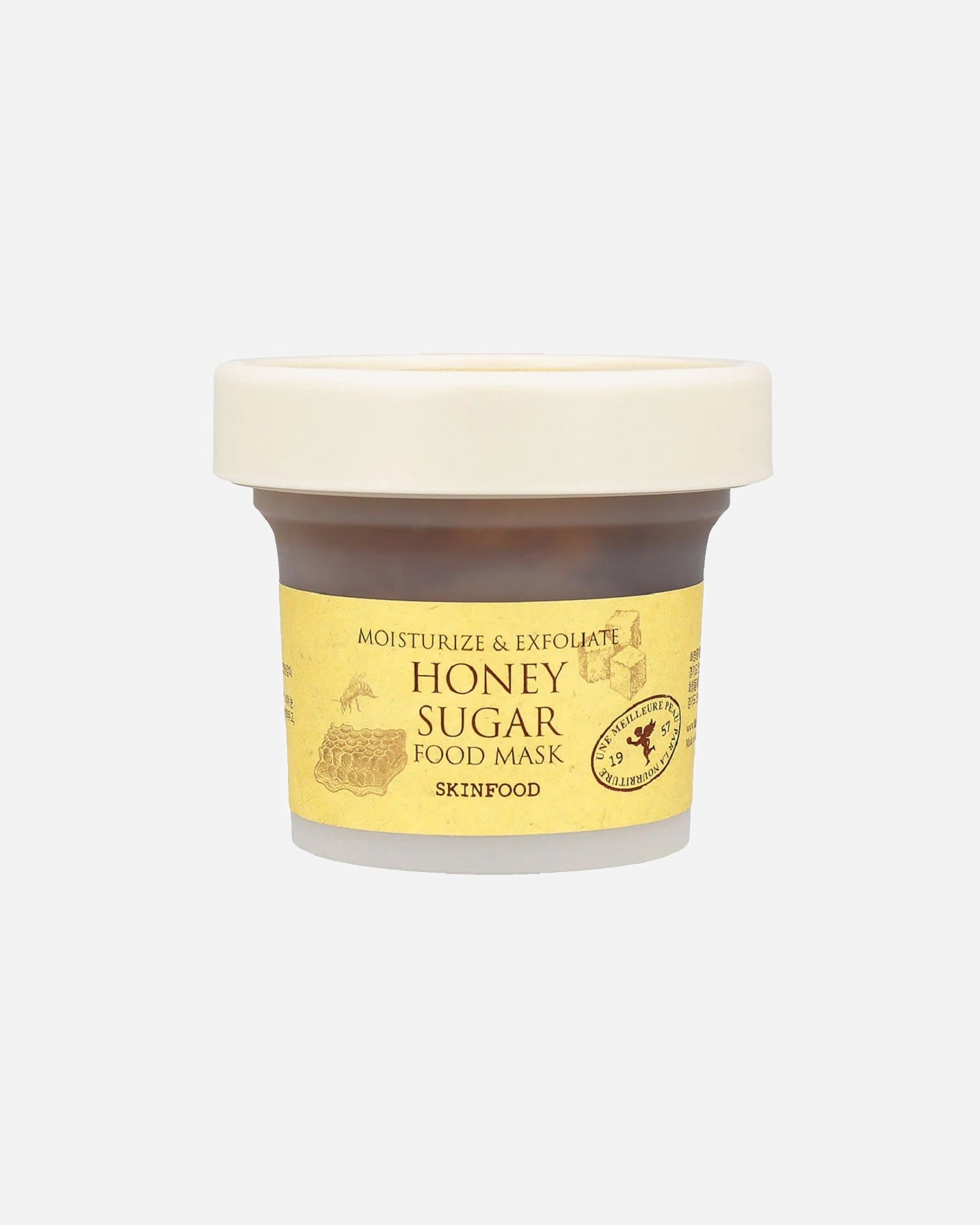 Crema de pies para Unisex SKINFOOD Honey Sugar Food Mask 120 GR