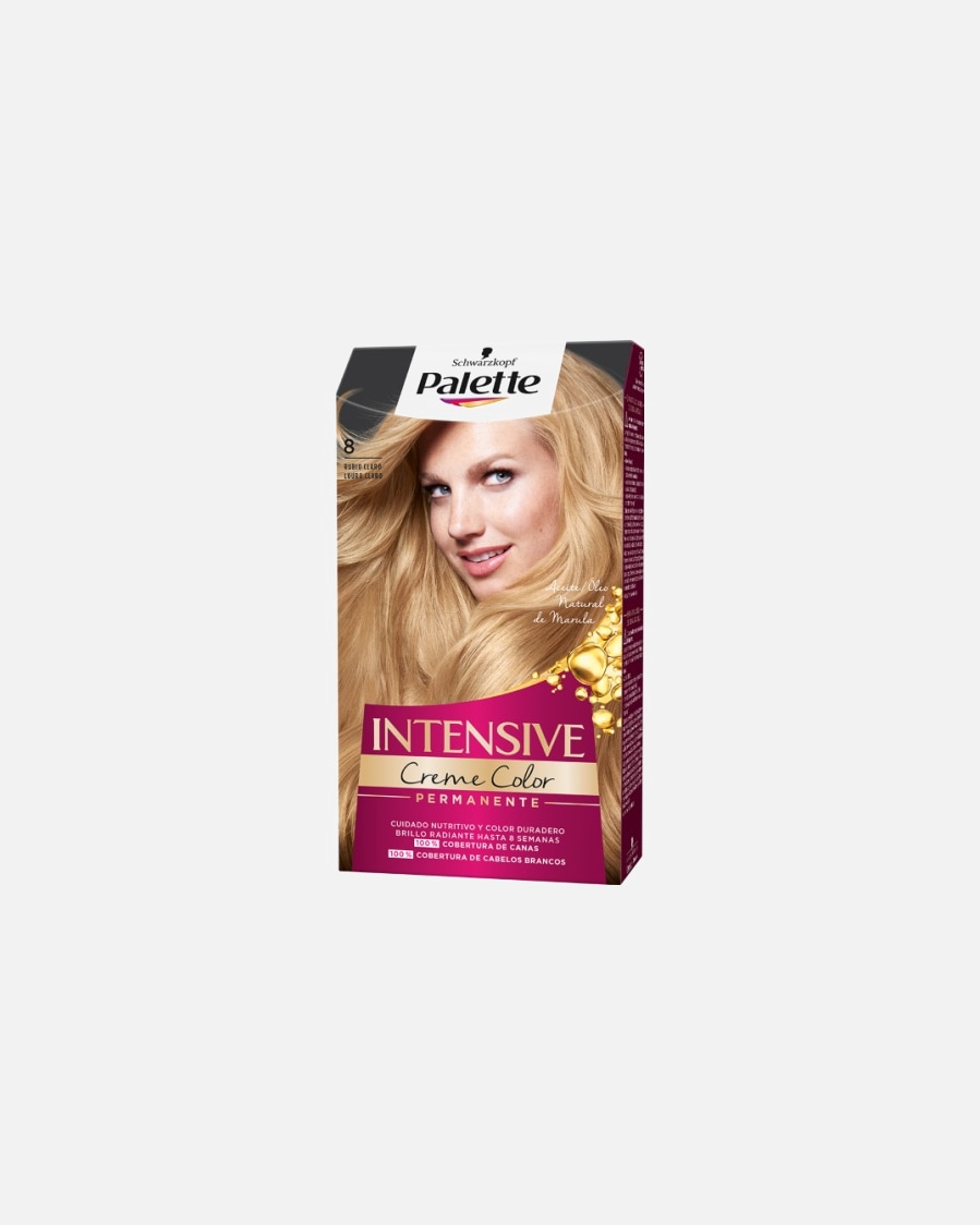 Tinte Capilar para Mujer Schwarzkopf Professional Palette Intensive Tinte Capilar 8.0 Rubio Claro 50 ML