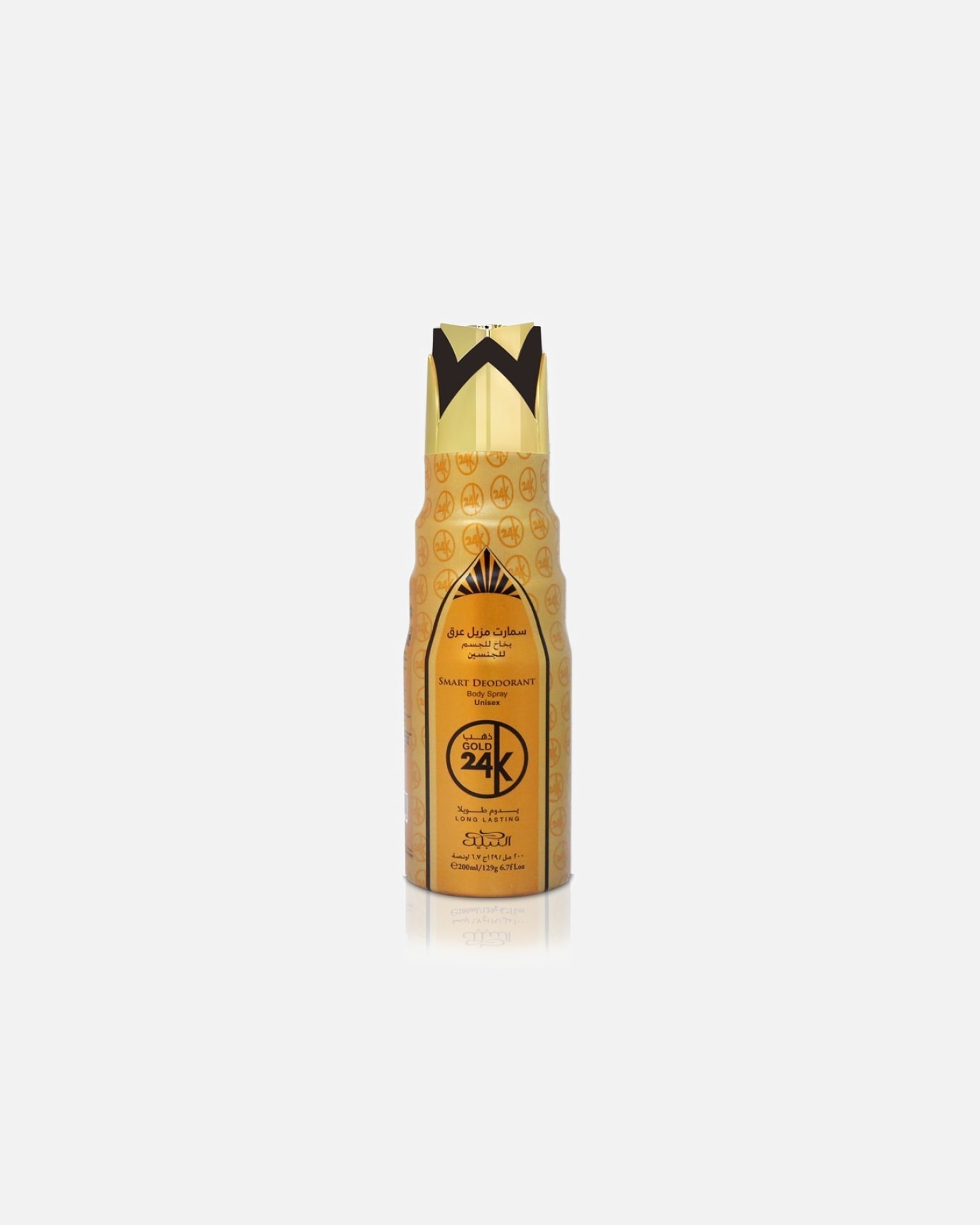 Desodorante para Unisex nabeel Gold 24K 200 ml