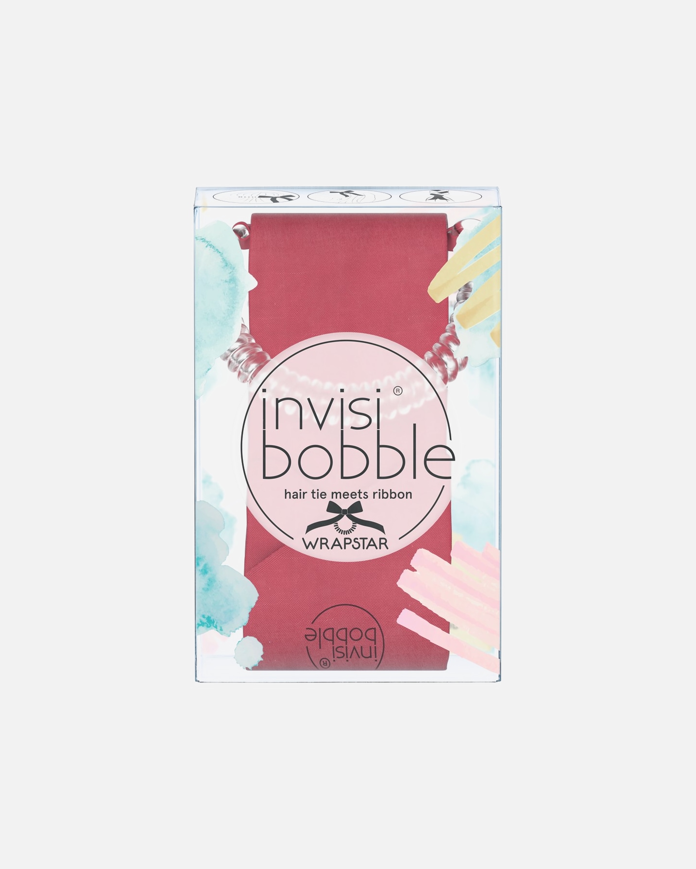 Goma de pelo para Mujer Invisibobble Wrapstar Machu Peachu 1 Pieza