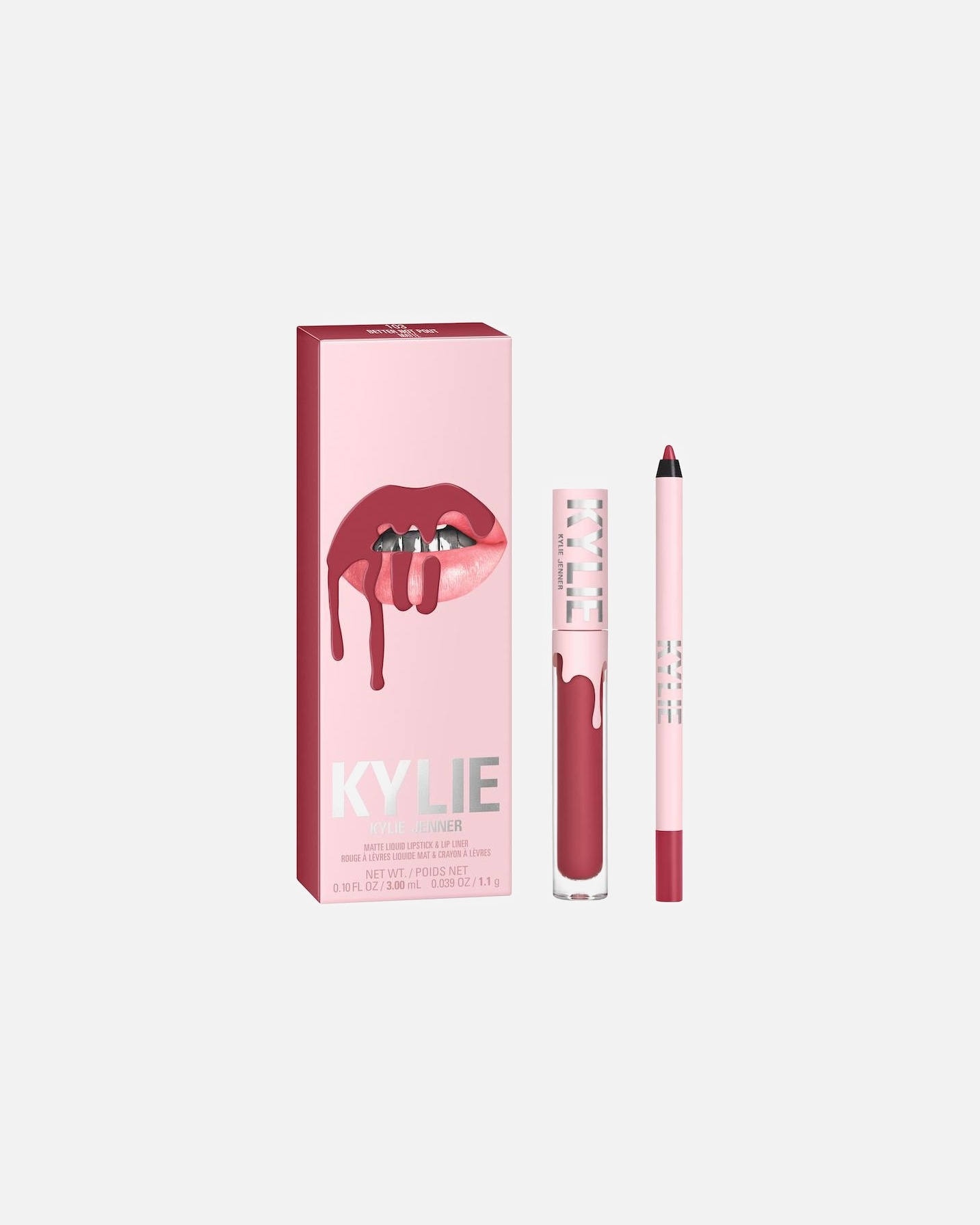 Set de maquillaje para labios para Unisex KYLIE COSMETICS Matte Lip Kit 103,Better Not Pout