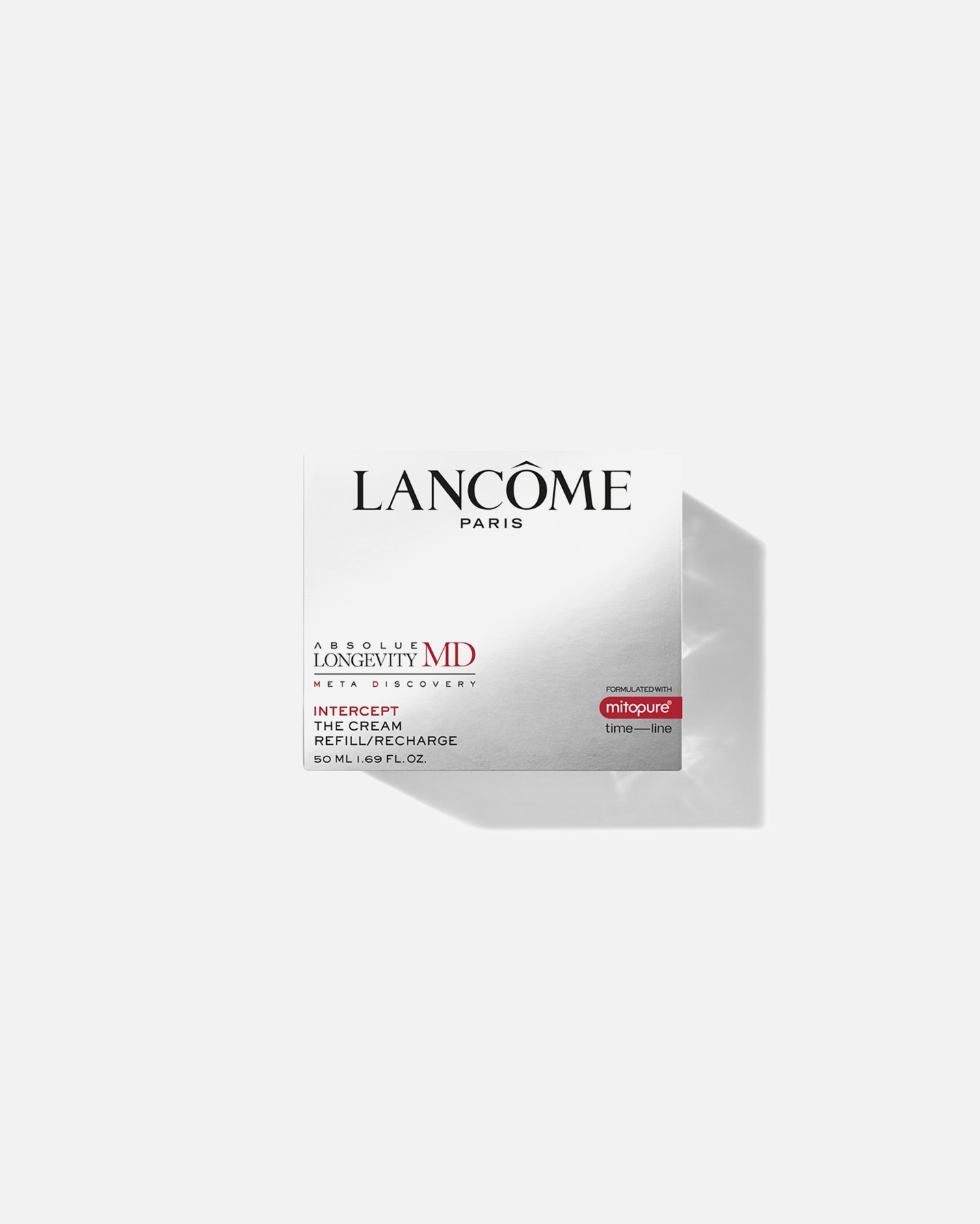 Crema facial para Unisex Lancôme Absolue Longevity MD Intercept Antiedad 50 ml - Recarga