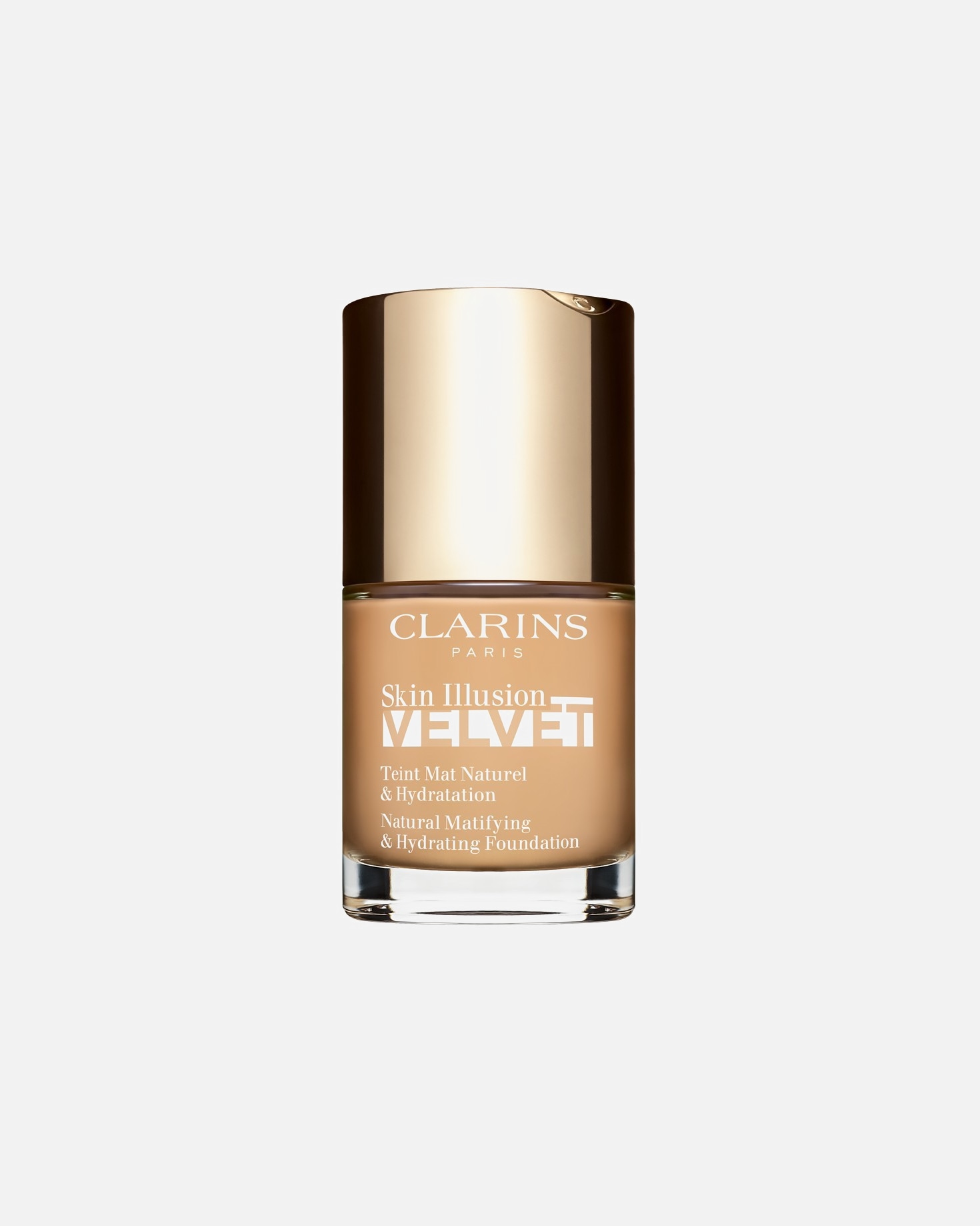 Base para Unisex Clarins Skin Illusión Velvet 110N,Honey