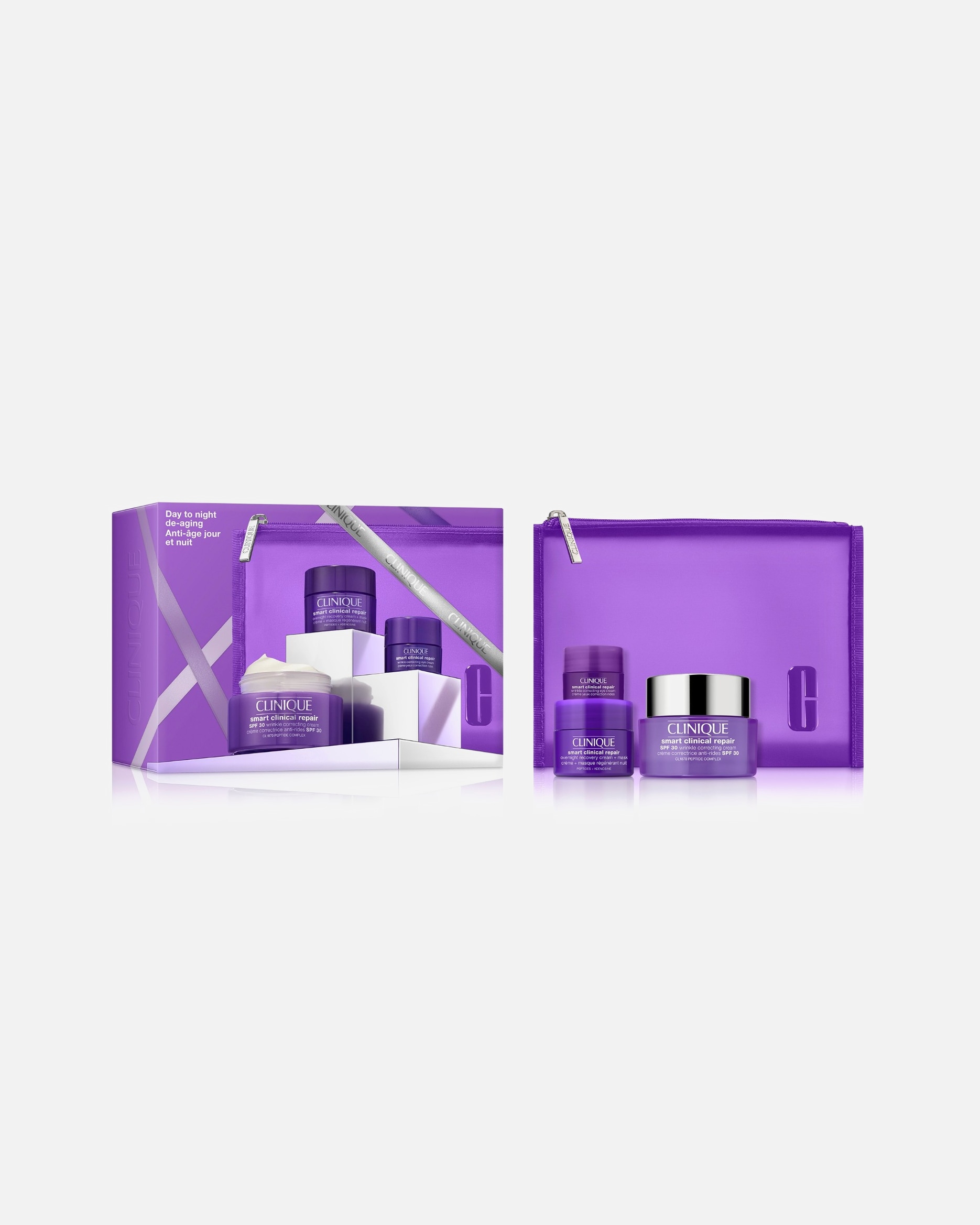 Set de tratamiento facial para Unisex Clinique Smart Clinical Repair Day To Night De-Aging 1 Pieza