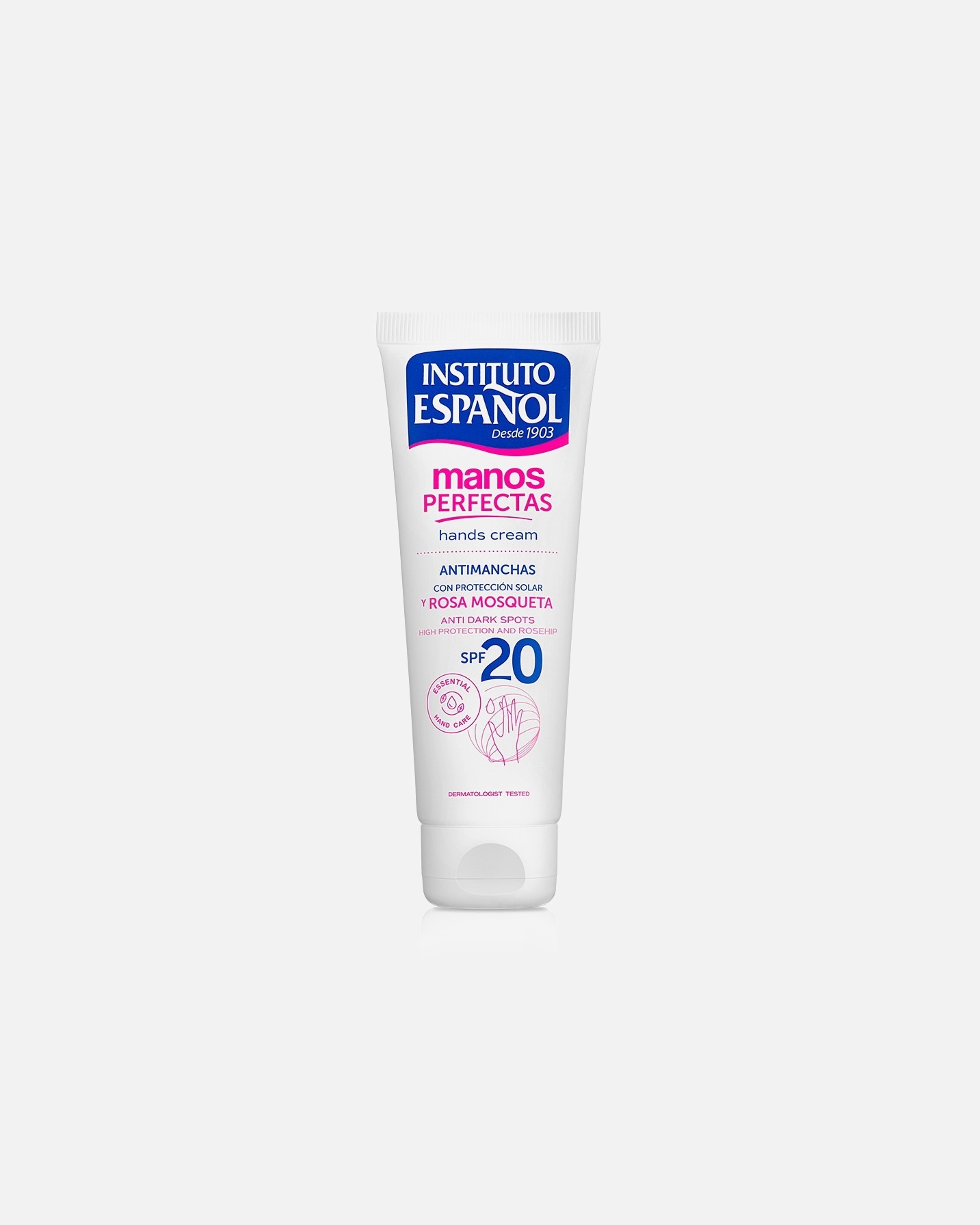 Crema de manos para Unisex Instituto Español Rosa Mosqueta Manos Perfectas 75 ml