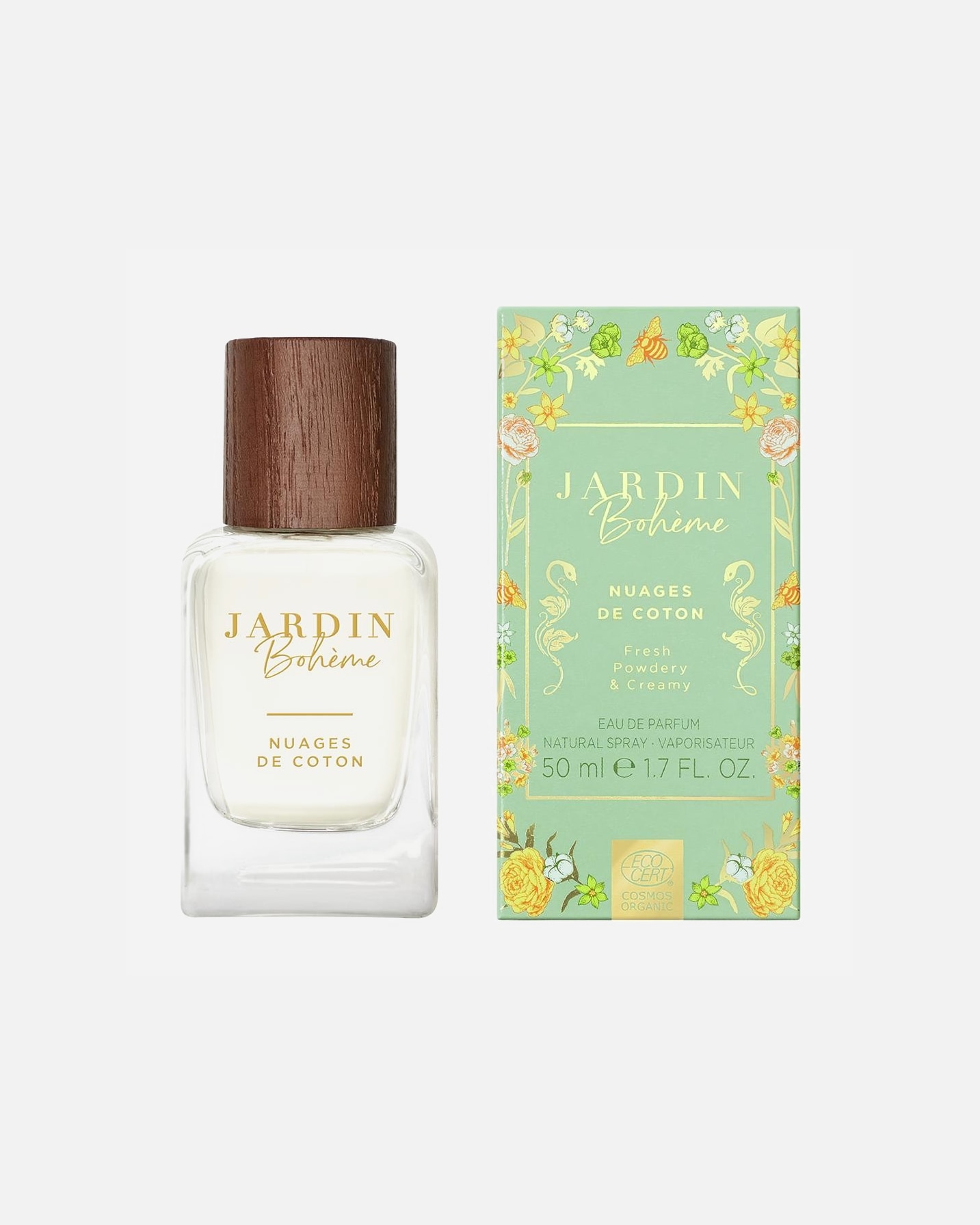 Eau de Parfum para Mujer Jardin Bohème Natural Fragrances Nuages de Coton 50 ml