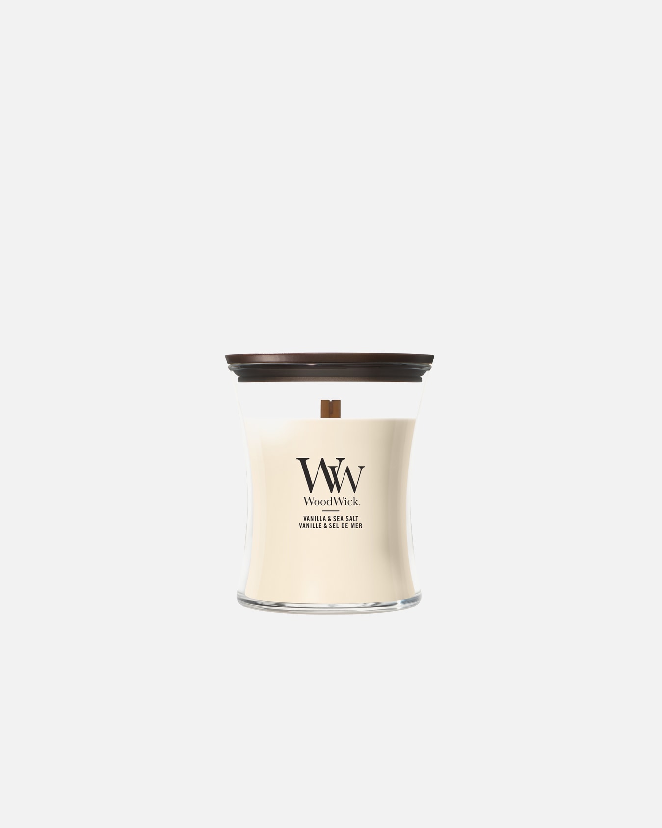 Vela para Unisex WoodWick Vanilla & Sea Salt 275 g
