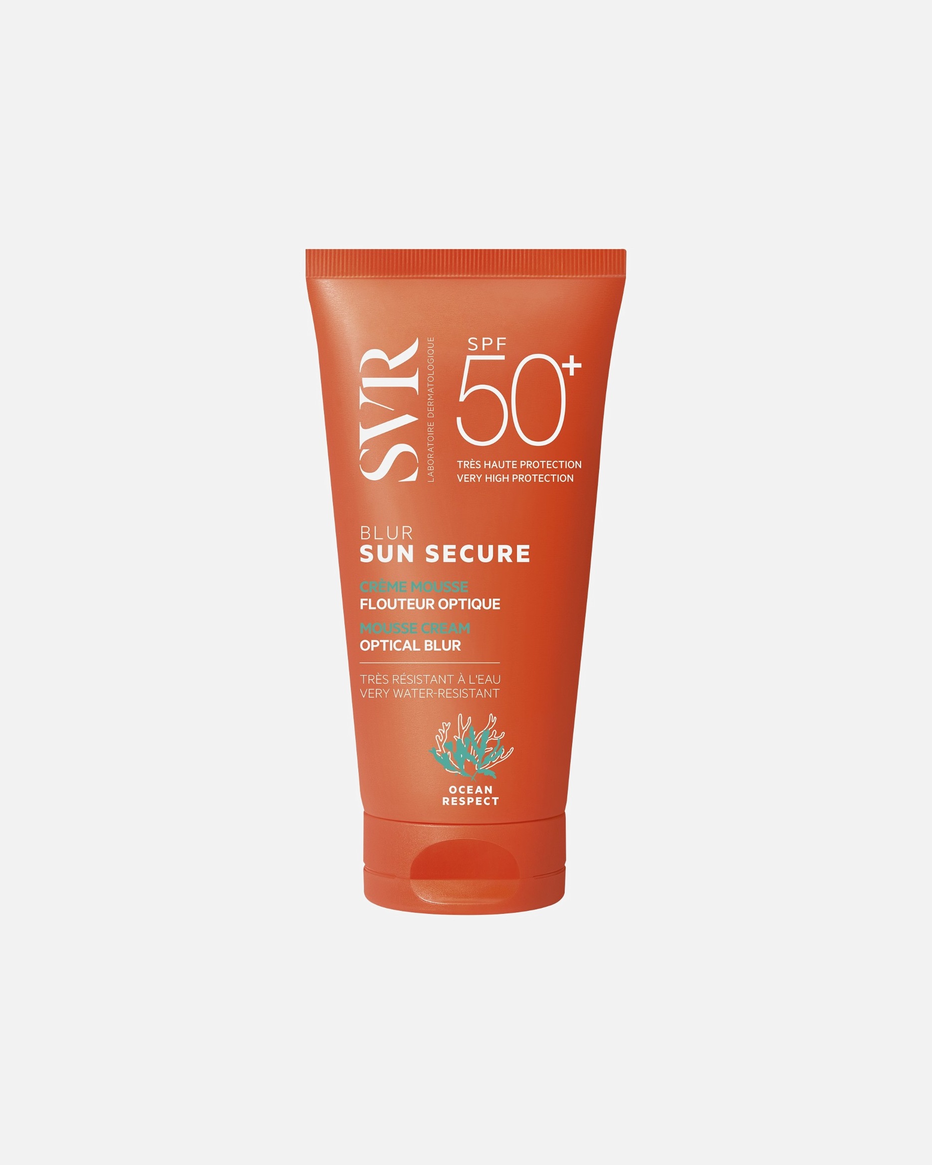 Crema solar corporal para Unisex SVR Sun Secure Blur Sin Perfume SPF50+ 50 ml