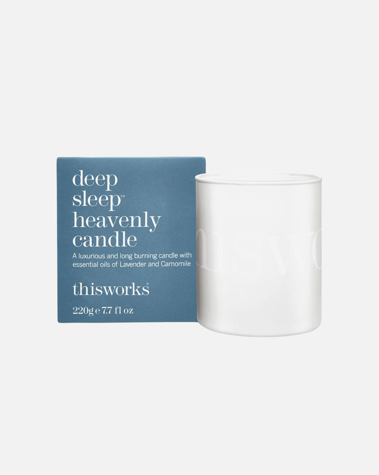 Vela para Unisex This Works Schlaf Deep sleep heavenly candle 220 g
