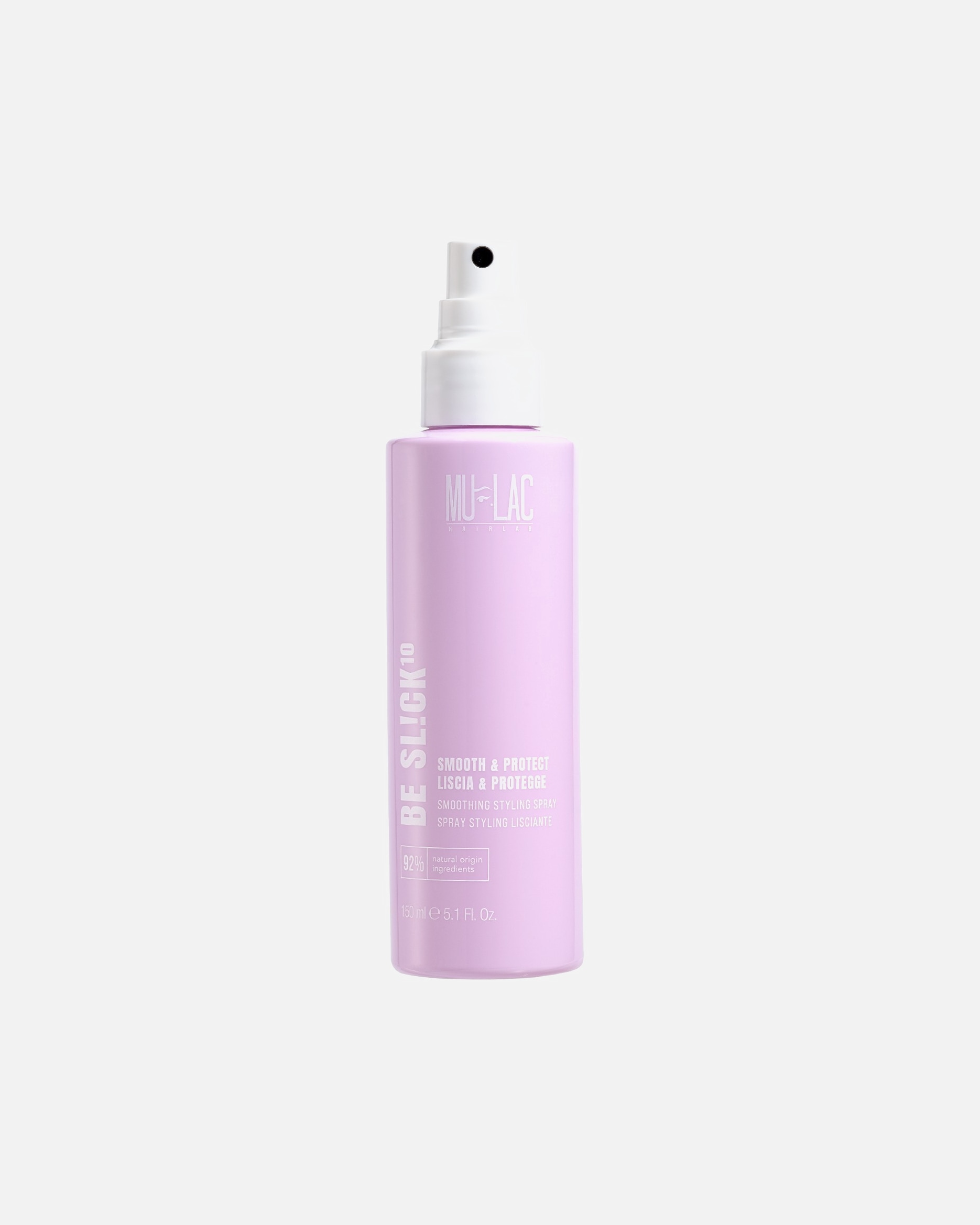 Laca capilar para Unisex MULAC BE SL!CK - SPRAY STYLING LISCIANTE 150 ml