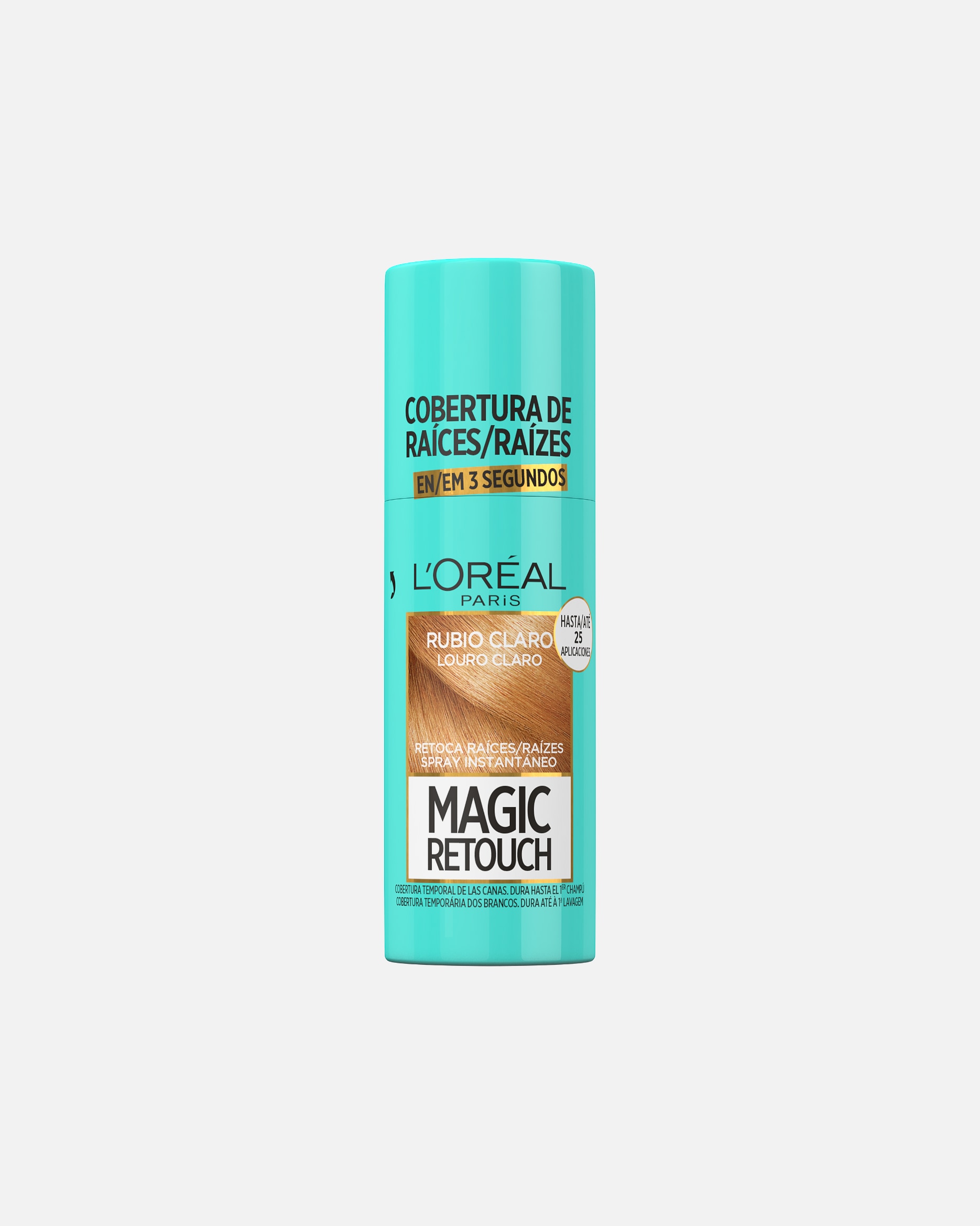Tinte Spray para Unisex L’Oréal Paris Magic Retouch Spray Retoca Raíces y Canas Rubio Claro