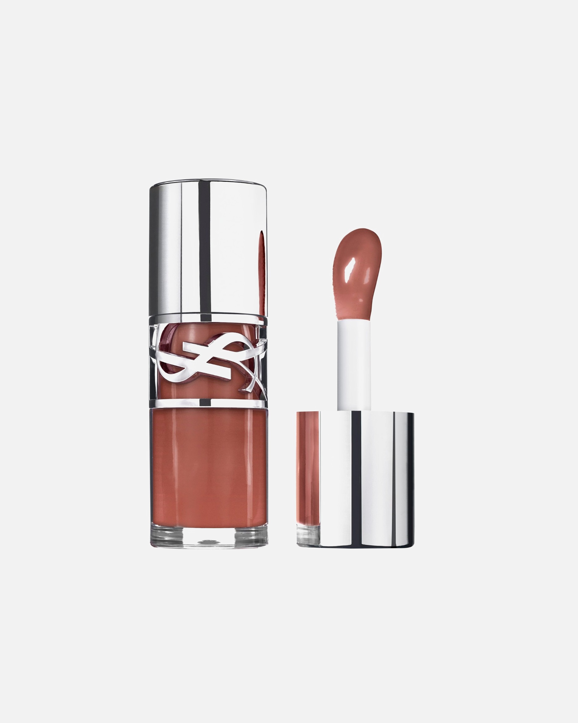 Brillo de labios para Unisex Yves Saint Laurent Loveshine Plumping Lip Oil Gloss Nude Honey Pure Love