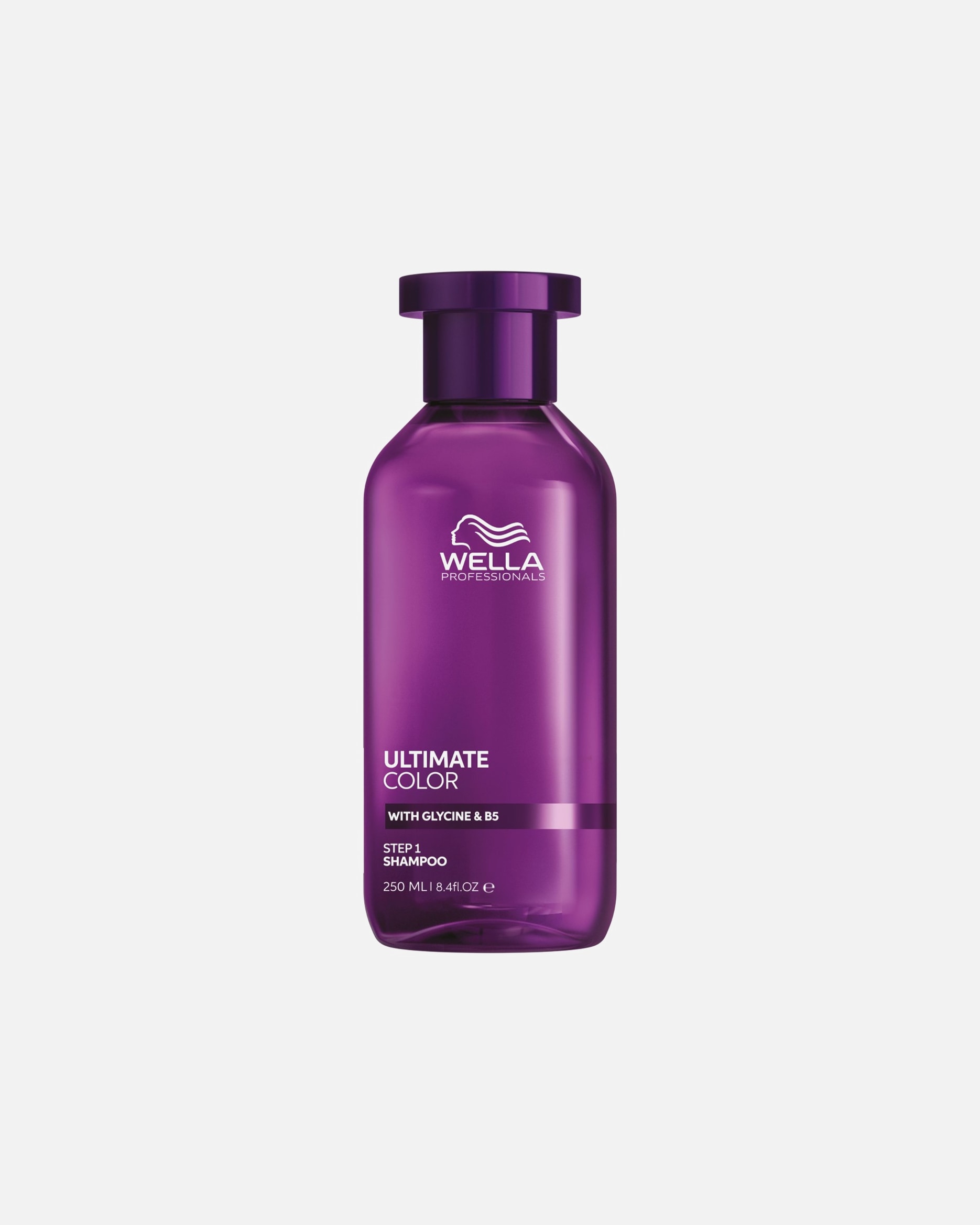 Champú capilar para Unisex Wella Professionals Ultimate Color Step 1 | Sin sulfatos, con Glicina y B5 250 ml