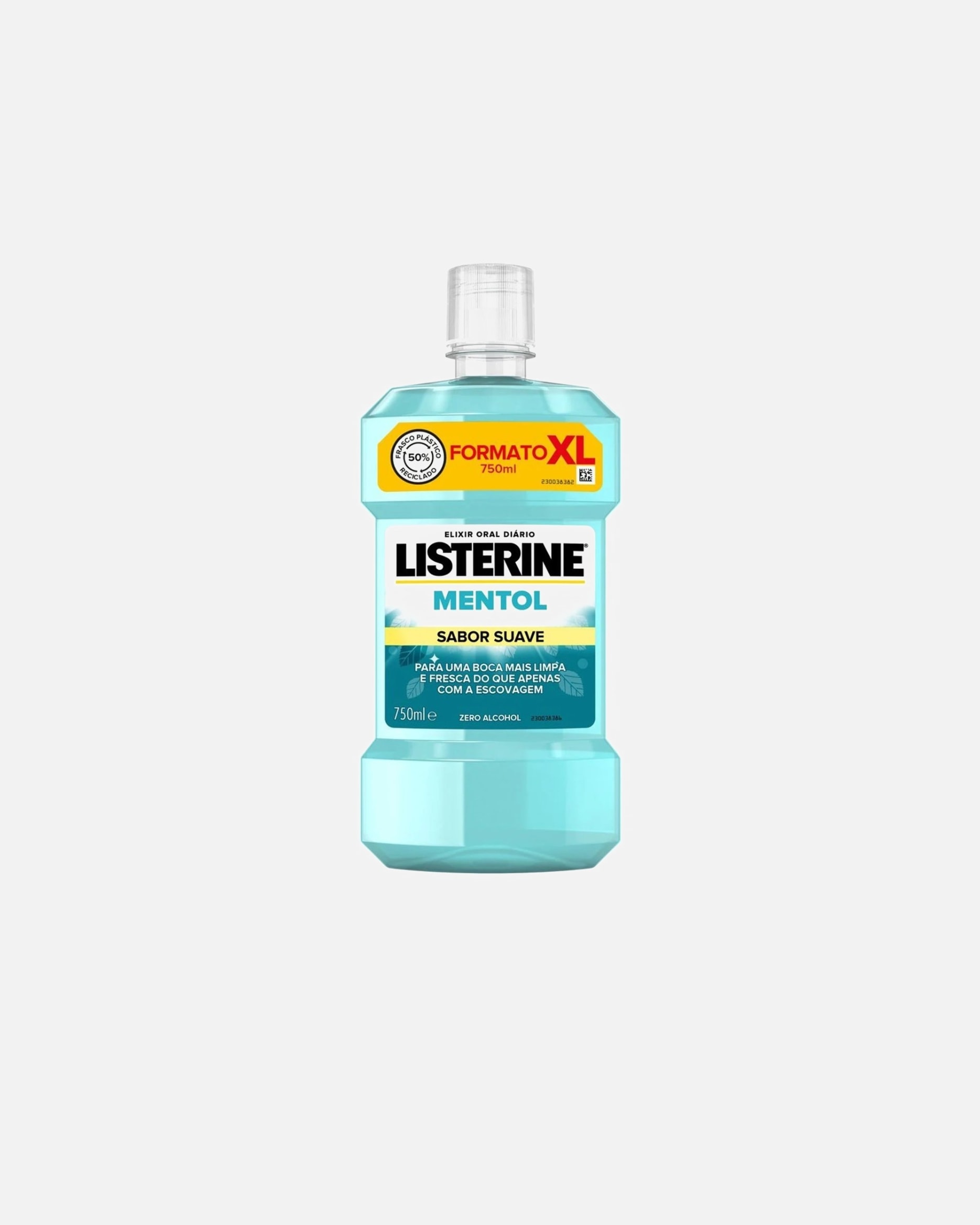 Enjuague bucal para Unisex Listerine Elixir Mentol Sabor Suave 750 ml