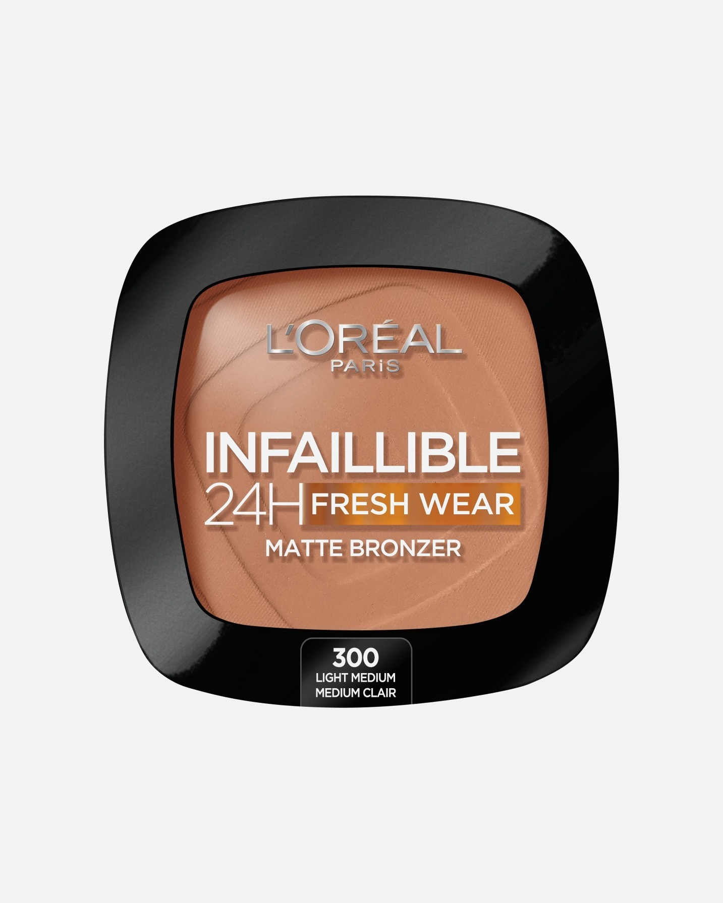 Polvos para Unisex L’Oréal Paris Paris Infalible 24H Polvos Bronceadores Mate Larga Duración 300, Light Medium