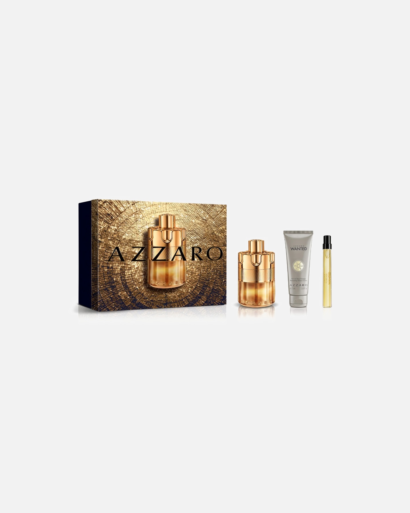 Set de fragancia para Hombre Azzaro Wanted Forever Elixir Estuche 1 Pieza