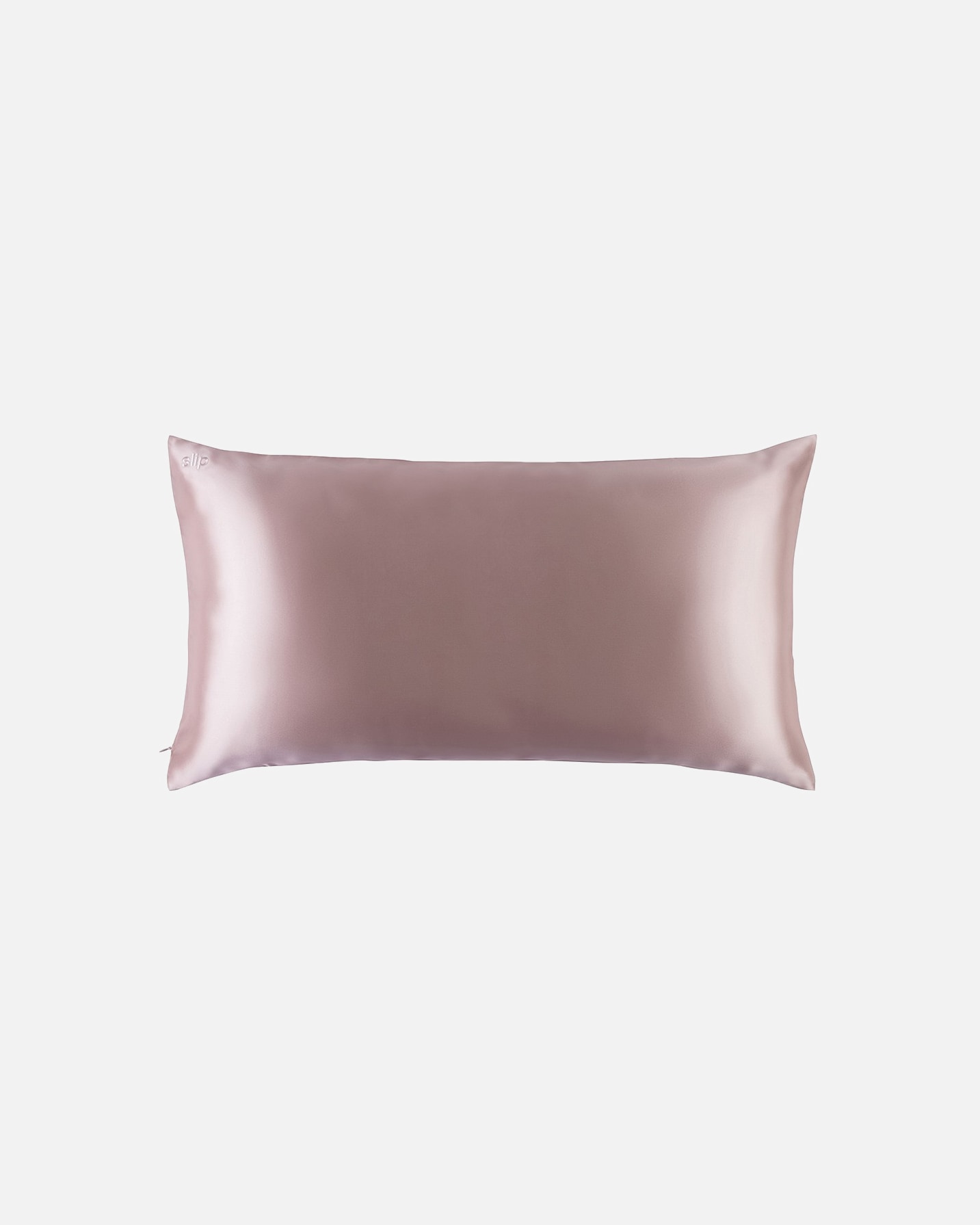 Fundas de colchón para Unisex Slip Funda de Almohada de Seda Pura 40x80 Rosa