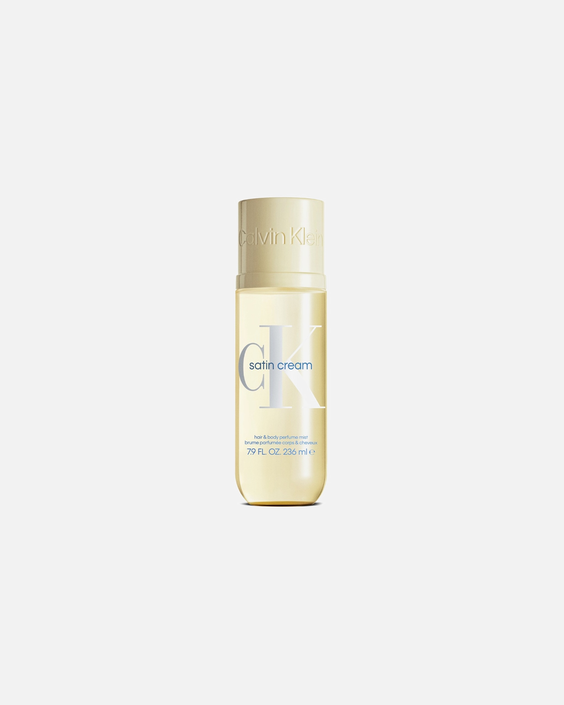 Spray corporal para Unisex CALVIN KLEIN Satin Cream Hair and Body Perfume Mist 236 ml