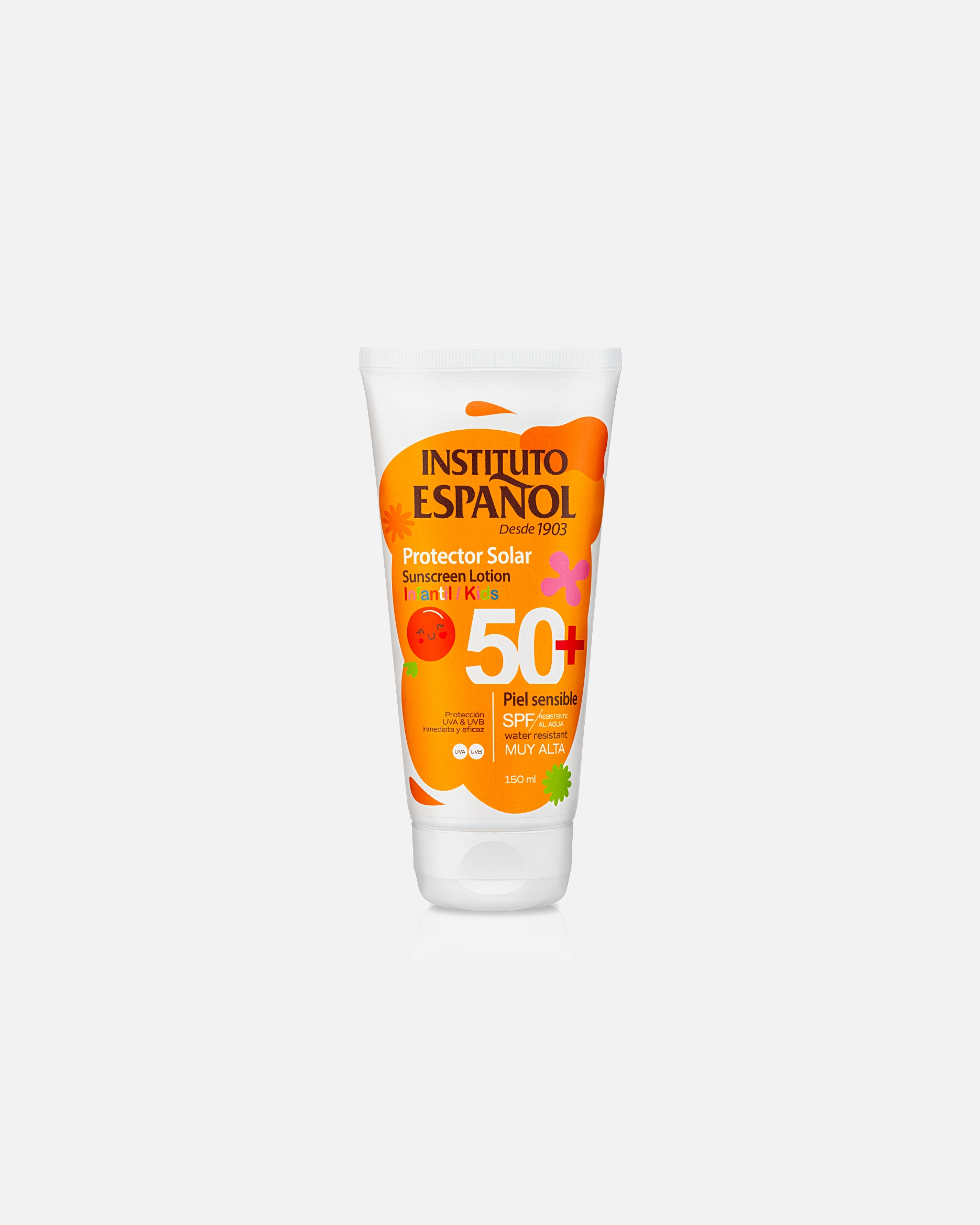 Crema solar para Unisex Instituto Español INFANTIL SPF50+ 150 ml