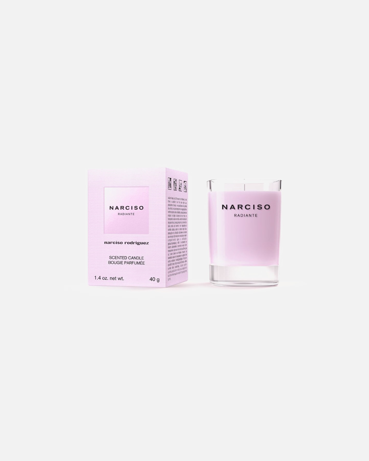 para Unisex Narciso Radiante Vela 40 g por la compra de una fragancia de 90ml o superior de Narciso. Excluidos de la promoción artículos que sean enviados a través de nuestros Douglas Partner y Click and Collect.